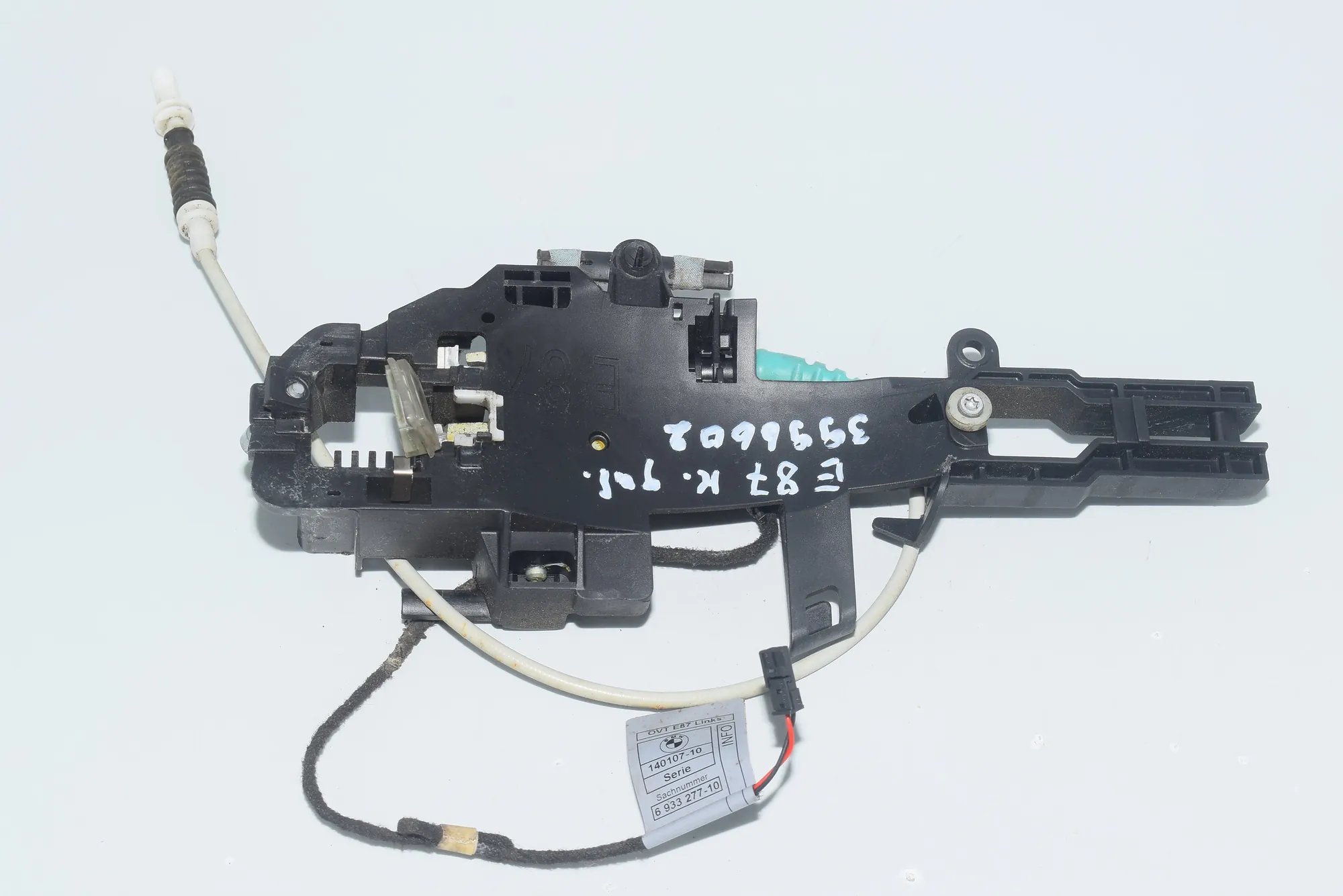 Rear Left Door Interior Handle Frame – OEM 6933277 · BMW 1 (E87) 123 d 2008 – 2