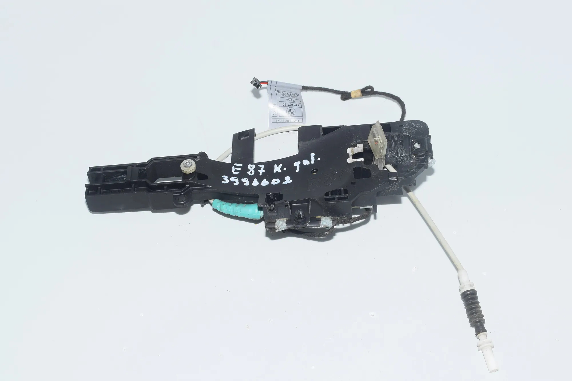 Rear Left Door Interior Handle Frame – OEM 6933277 · BMW 1 (E87) 123 d 2008