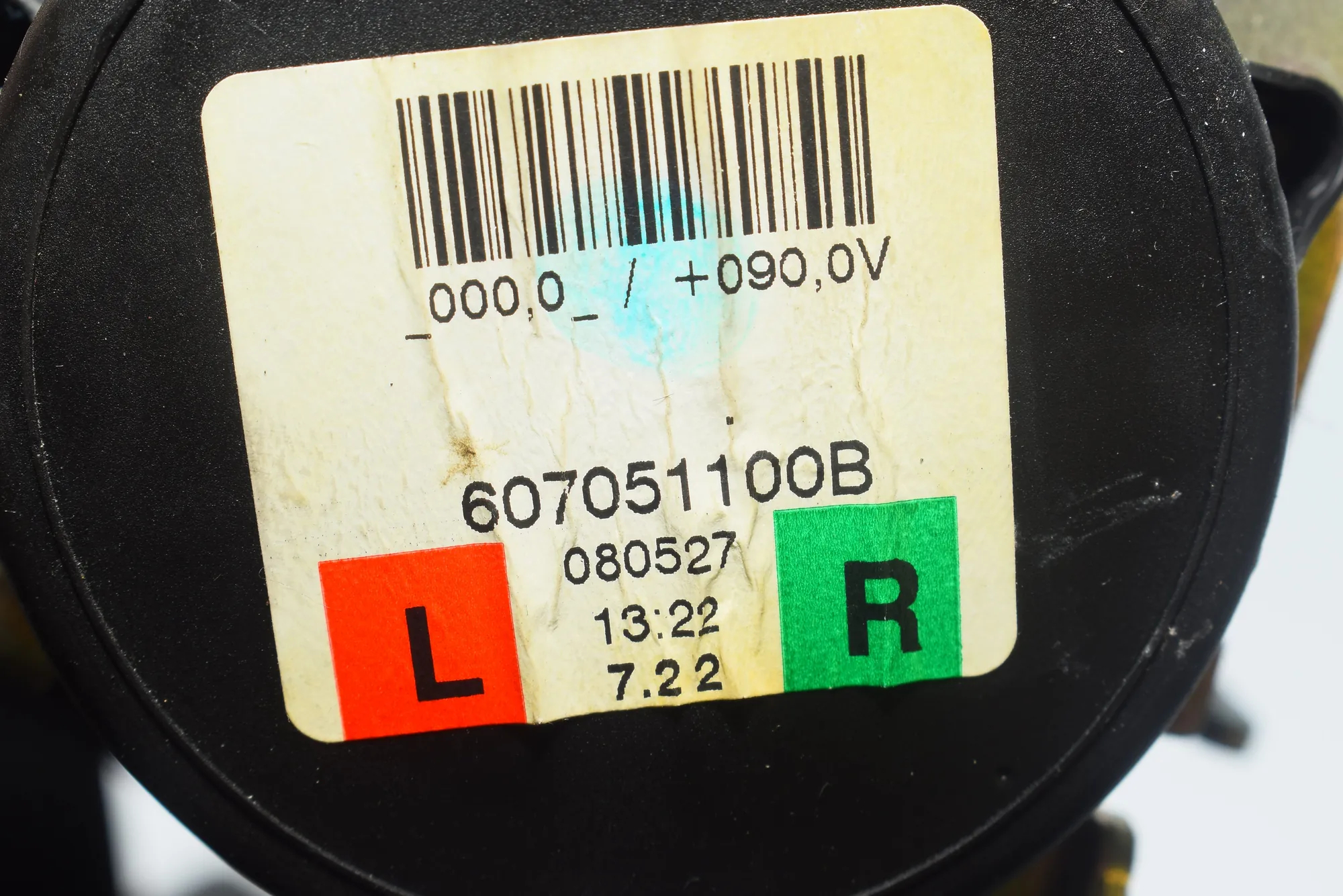 Rear Left Seatbelt – OEM 6070511 · BMW 1 (E87) 123 d 2008 – 5