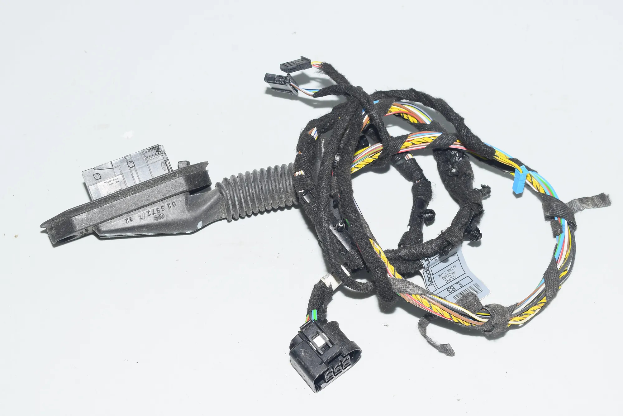 Rear Left Door Wiring – OEM 3412574 · BMW X3 (E83) xDrive 20 d 2009 – 3