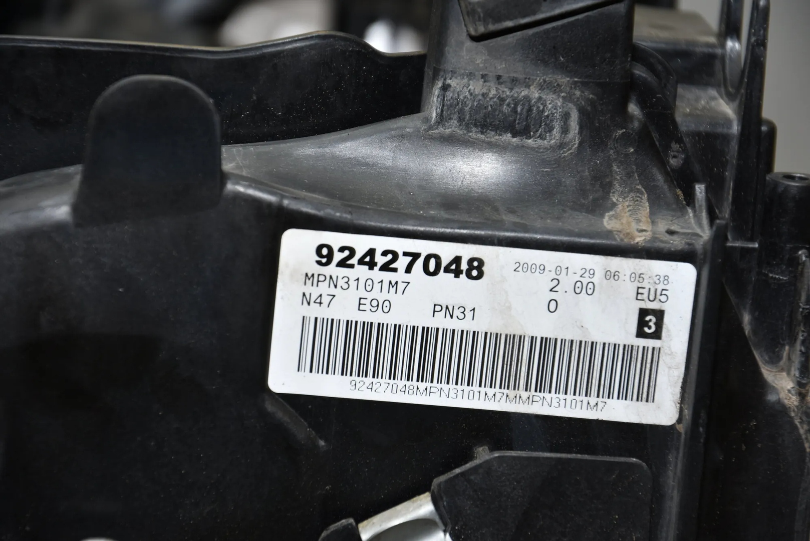 Left Side Engine Bracket – OEM 7802639 · BMW 3 3 Touring (E91) (2004 - 2012) 320 d (2007 - 2010, 2.0 L, 130 kW) 2009 – 9