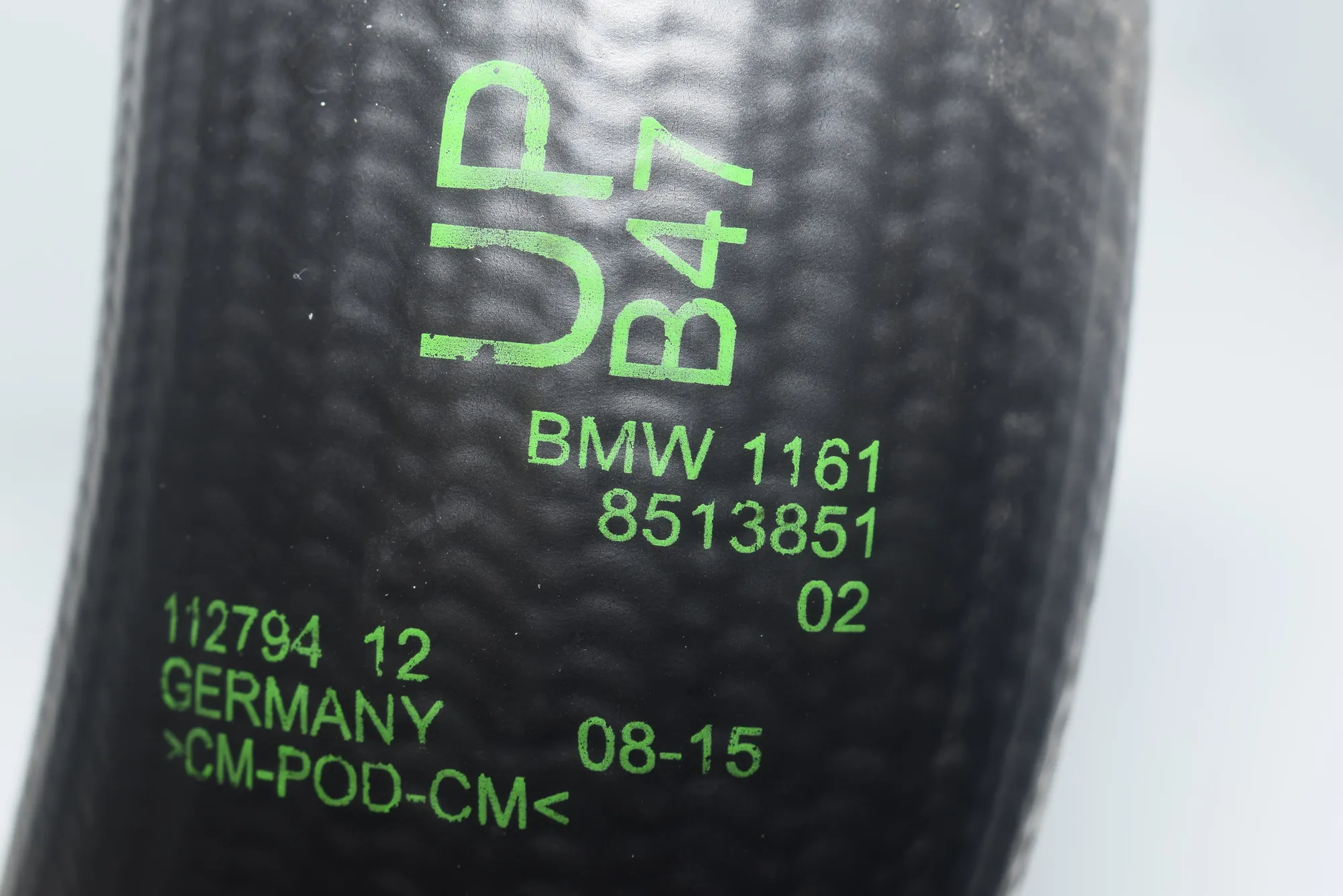 Left Side Intercooler Hose – OEM 8513851 · BMW 3 Gran Turismo (F34) 320 d xDrive 2016 – 6