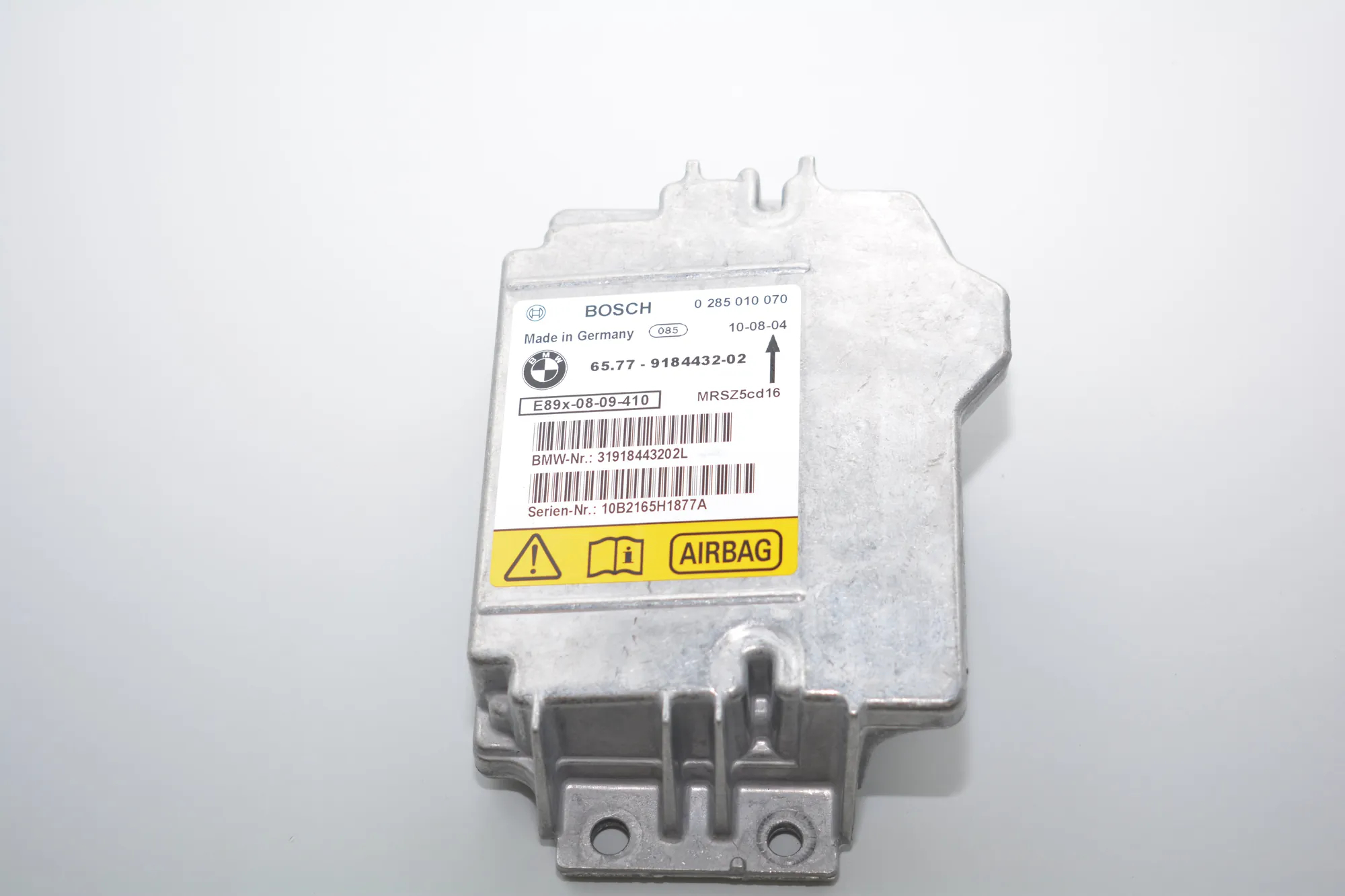 SRS Control Unit – OEM 9184432 · BMW X1 (E84) xDrive 20 d 2010