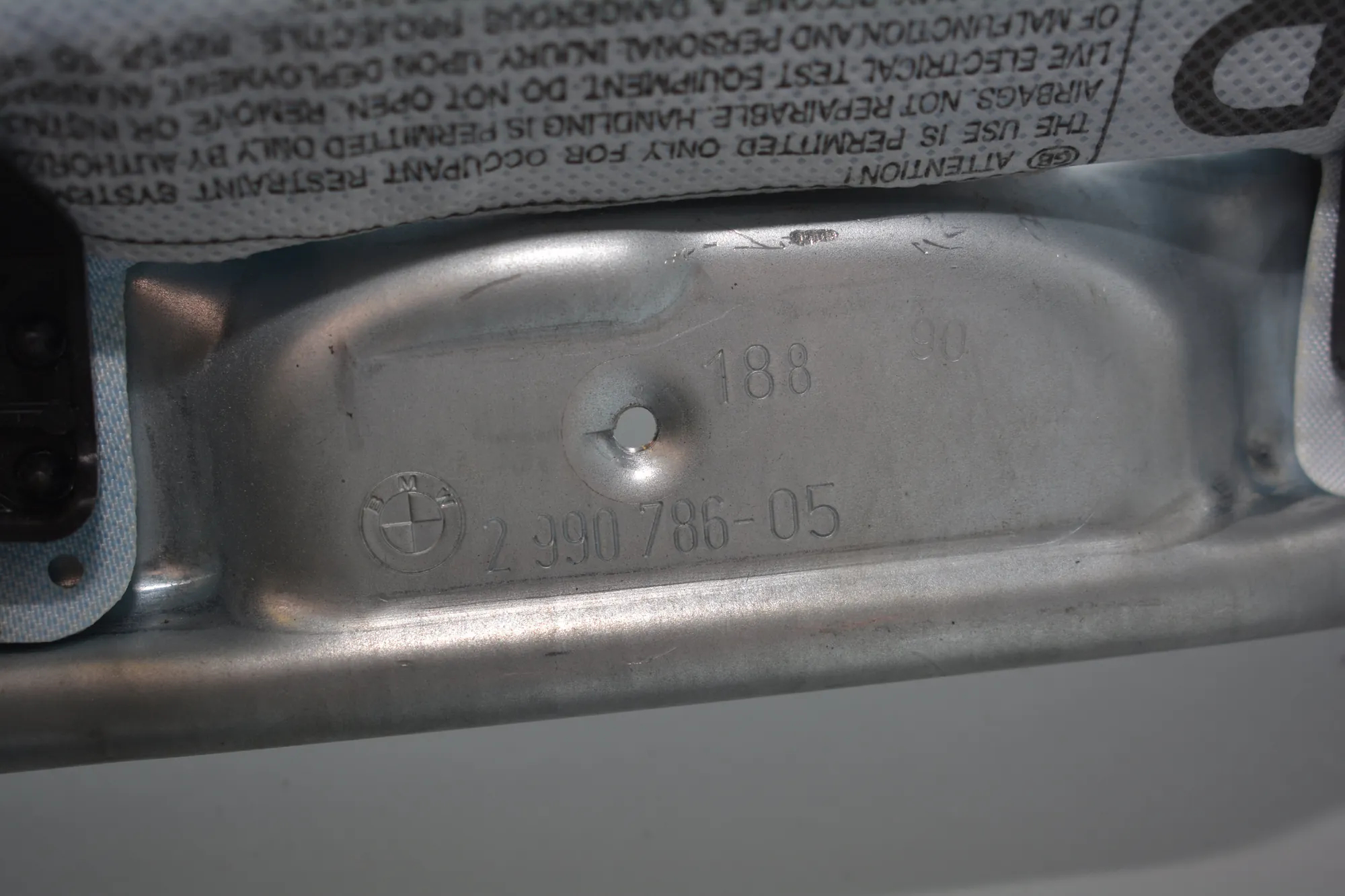 Right Side Roof Safety Curtain SRS – OEM 2991178 · BMW X1 (E84) xDrive 20 d 2010 – 6