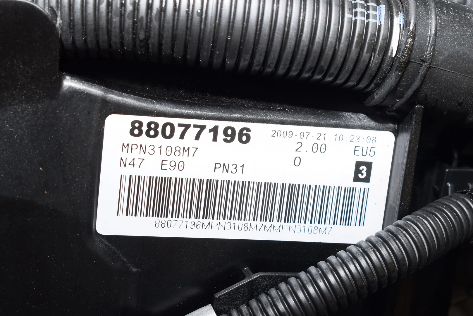 Left Side Engine Bracket – OEM 7802639 · BMW 3 3 Touring (E91) (2004 - 2012) 320 d (2007 - 2010, 2.0 L, 130 kW) 2009 – 8