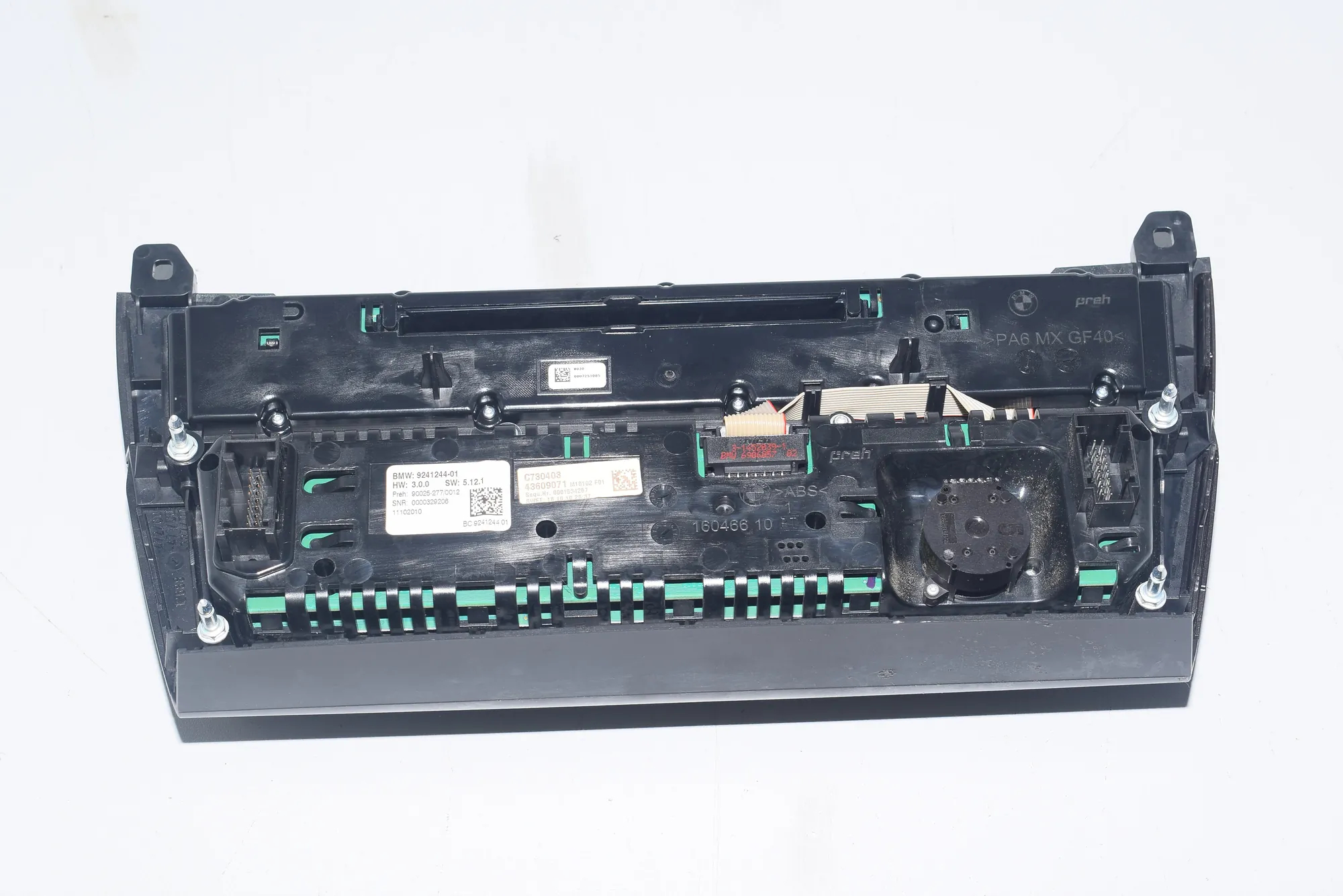 Climate Control Unit – OEM 9241244 · BMW 5 (F10) 520 d 2010 – 5