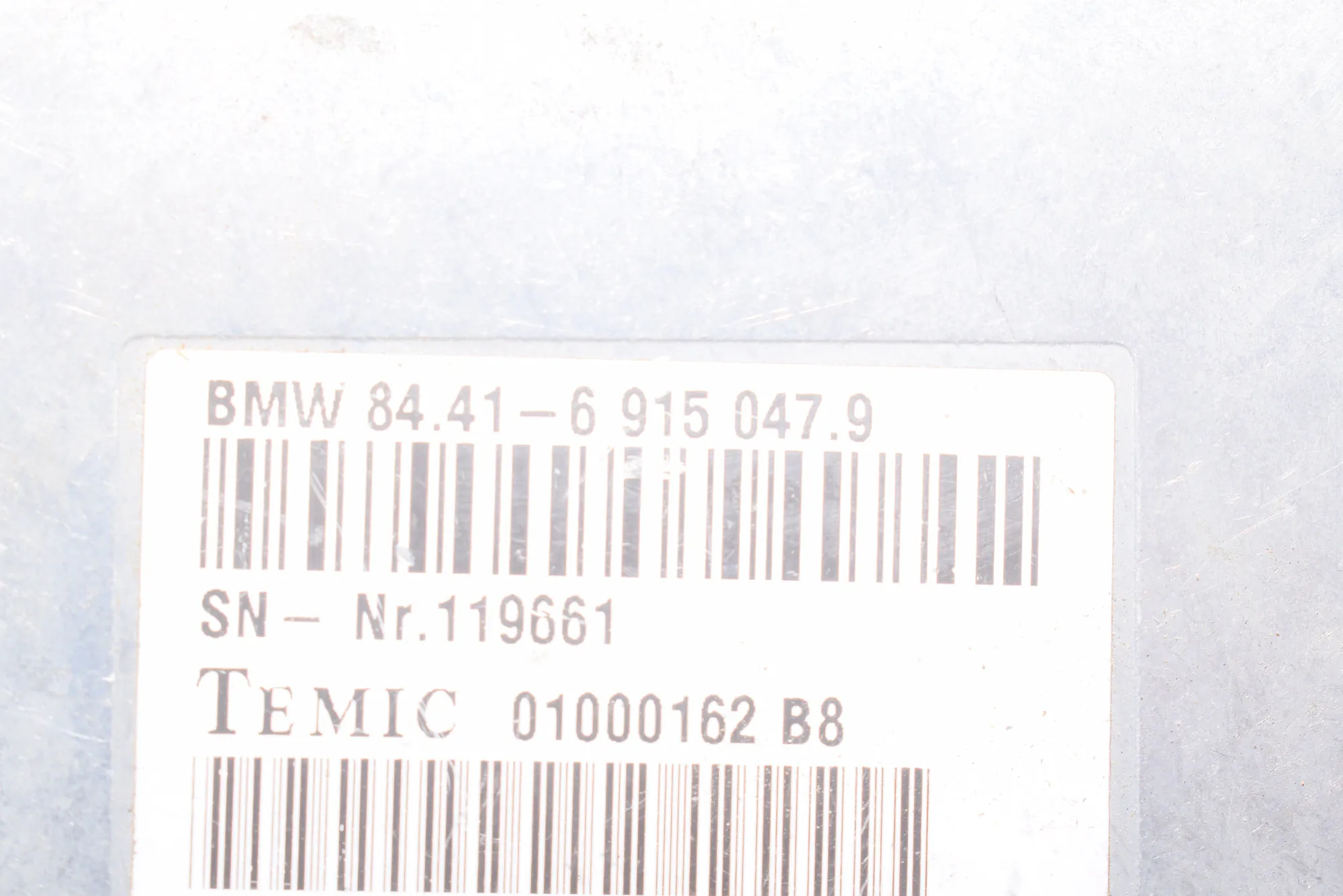 Other Control Units – OEM 6915047 · BMW 5 (E39) BMW 5 (E39) 2000 – 5