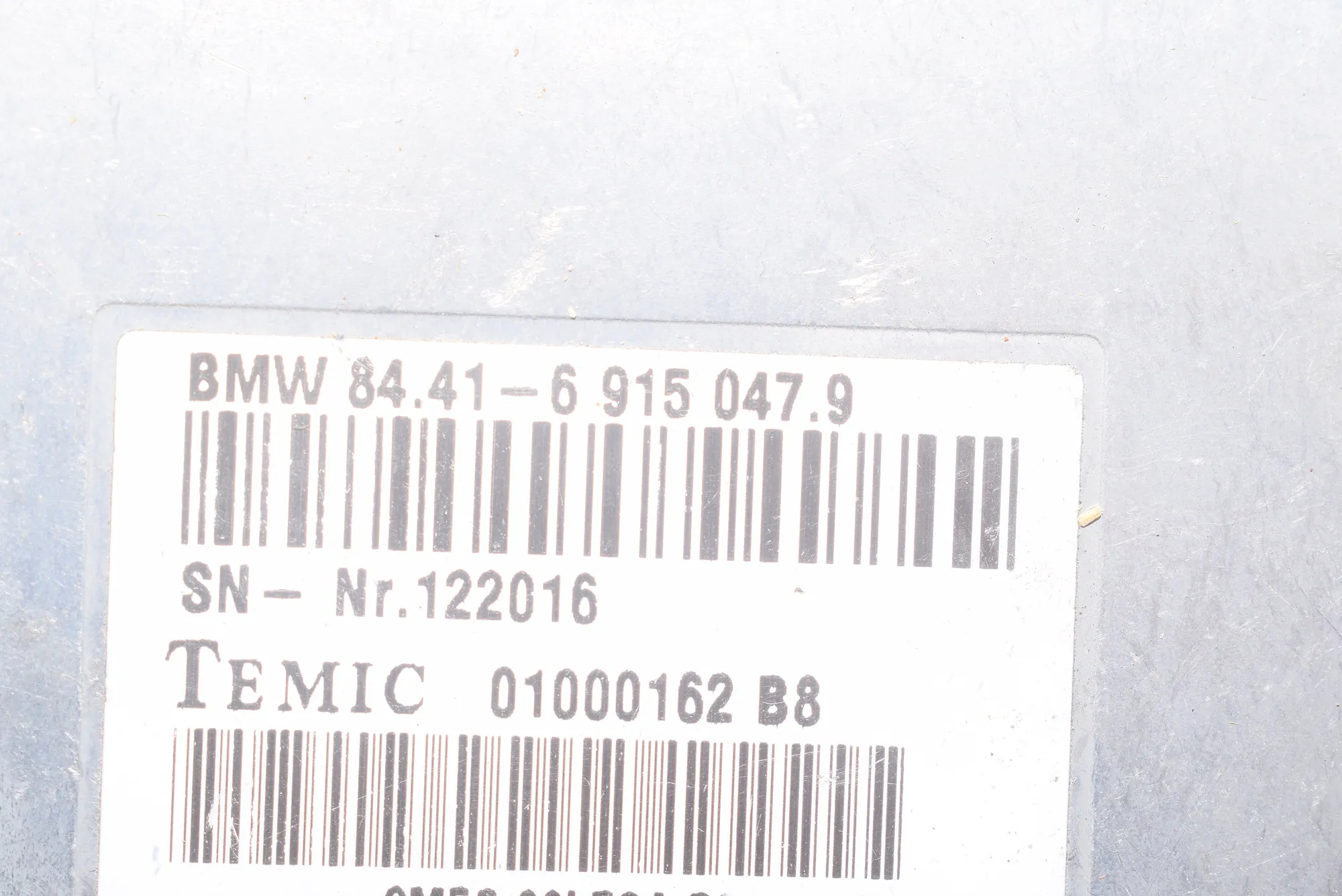 Other Control Units – OEM 6915047 · BMW X5 (E53) BMW X5 (E53) 2000 – 5