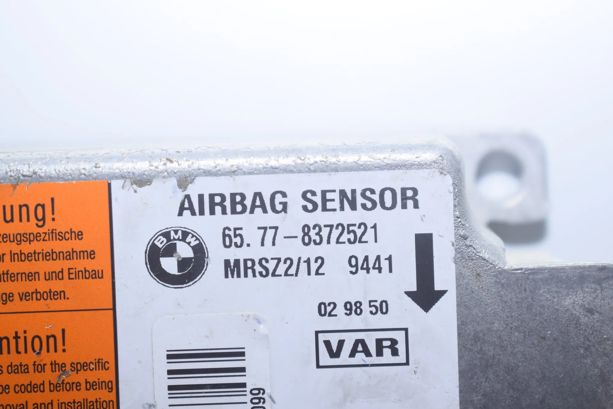 SRS Control Unit – OEM 8372521 · BMW 5 (E39) BMW 5 (E39) 2000 – 5