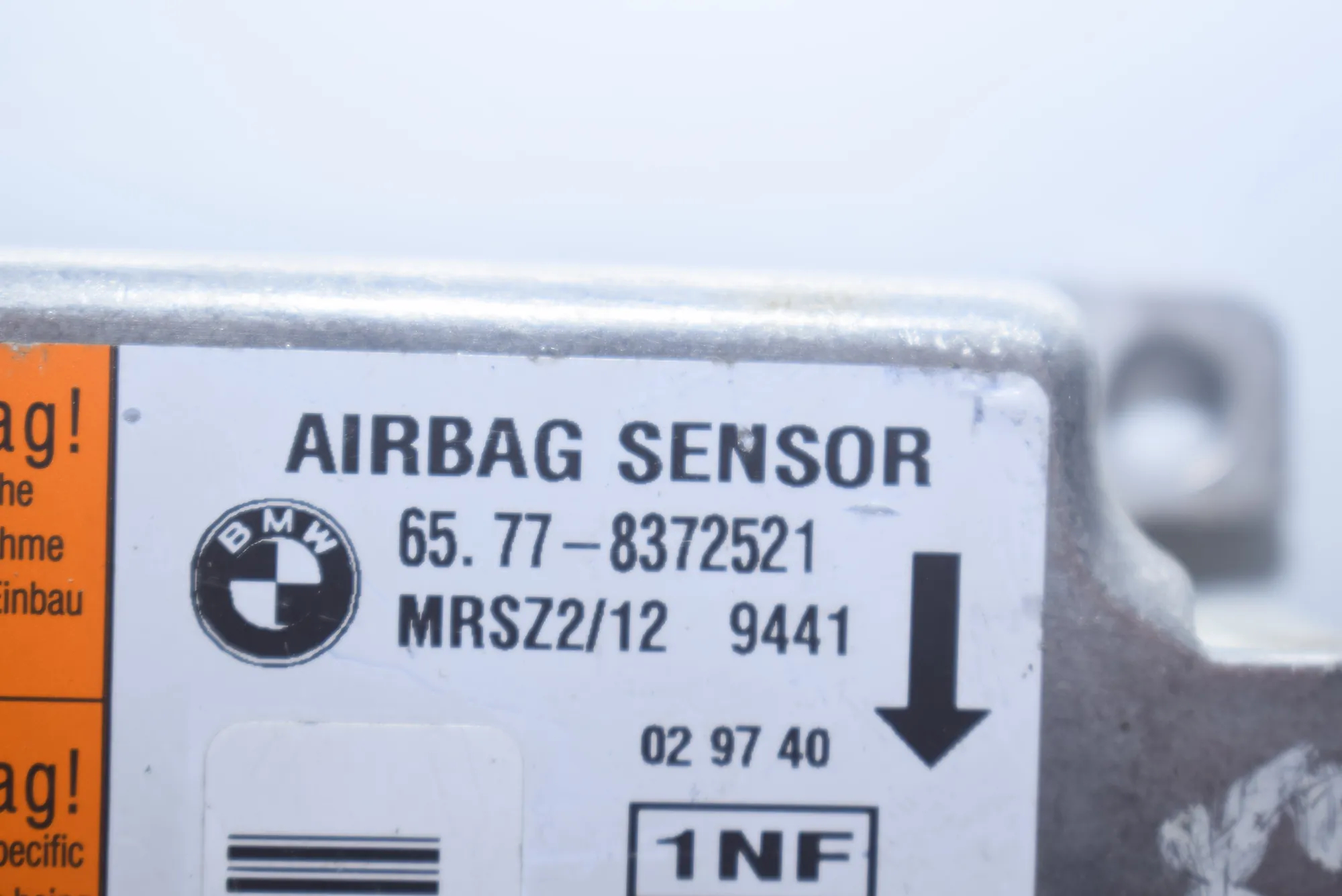 SRS Control Unit – OEM 8372521 · BMW 5 (E39) BMW 5 (E39) 2000 – 2