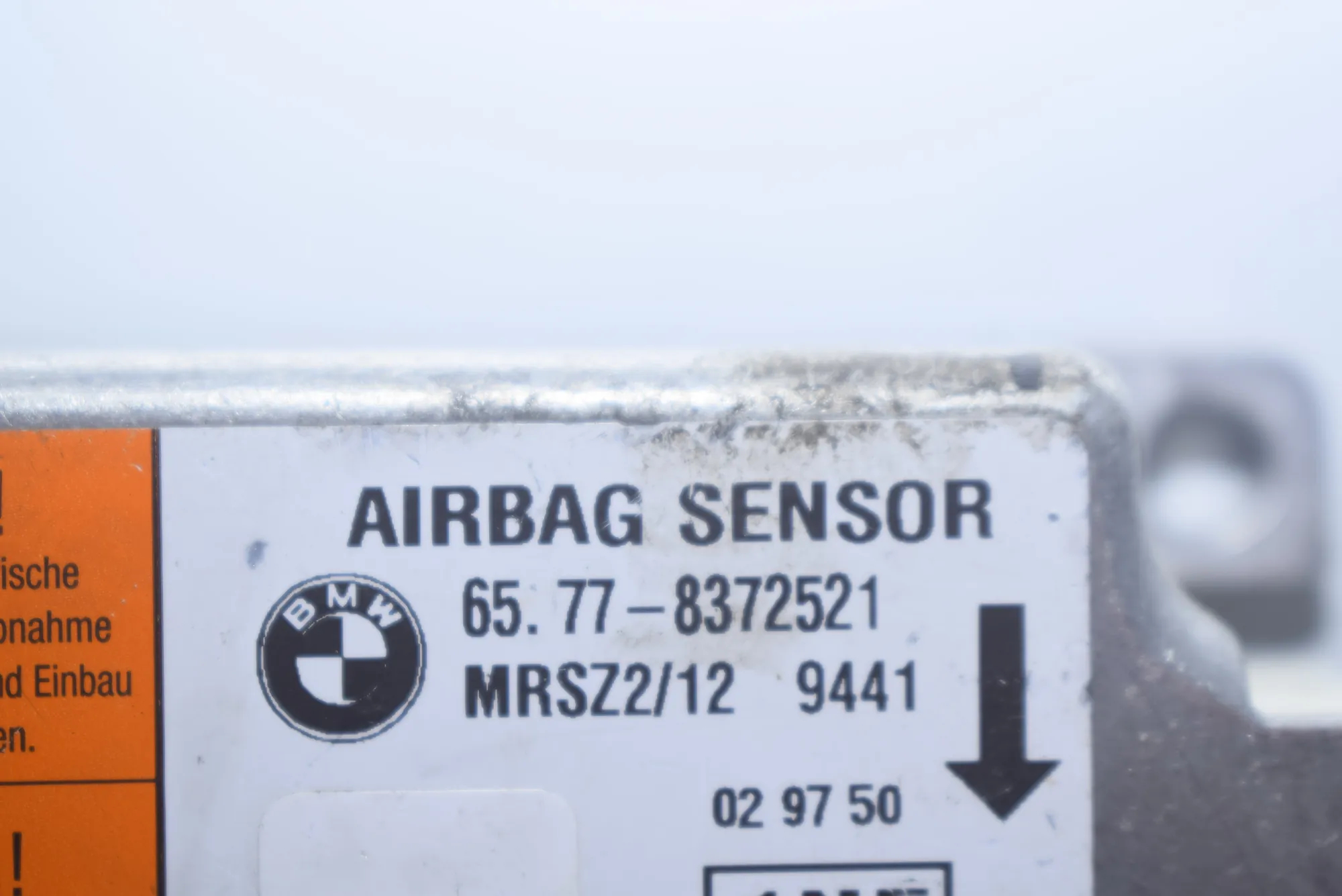 SRS Control Unit – OEM 8372521 · BMW 5 (E39) BMW 5 (E39) 2000 – 5