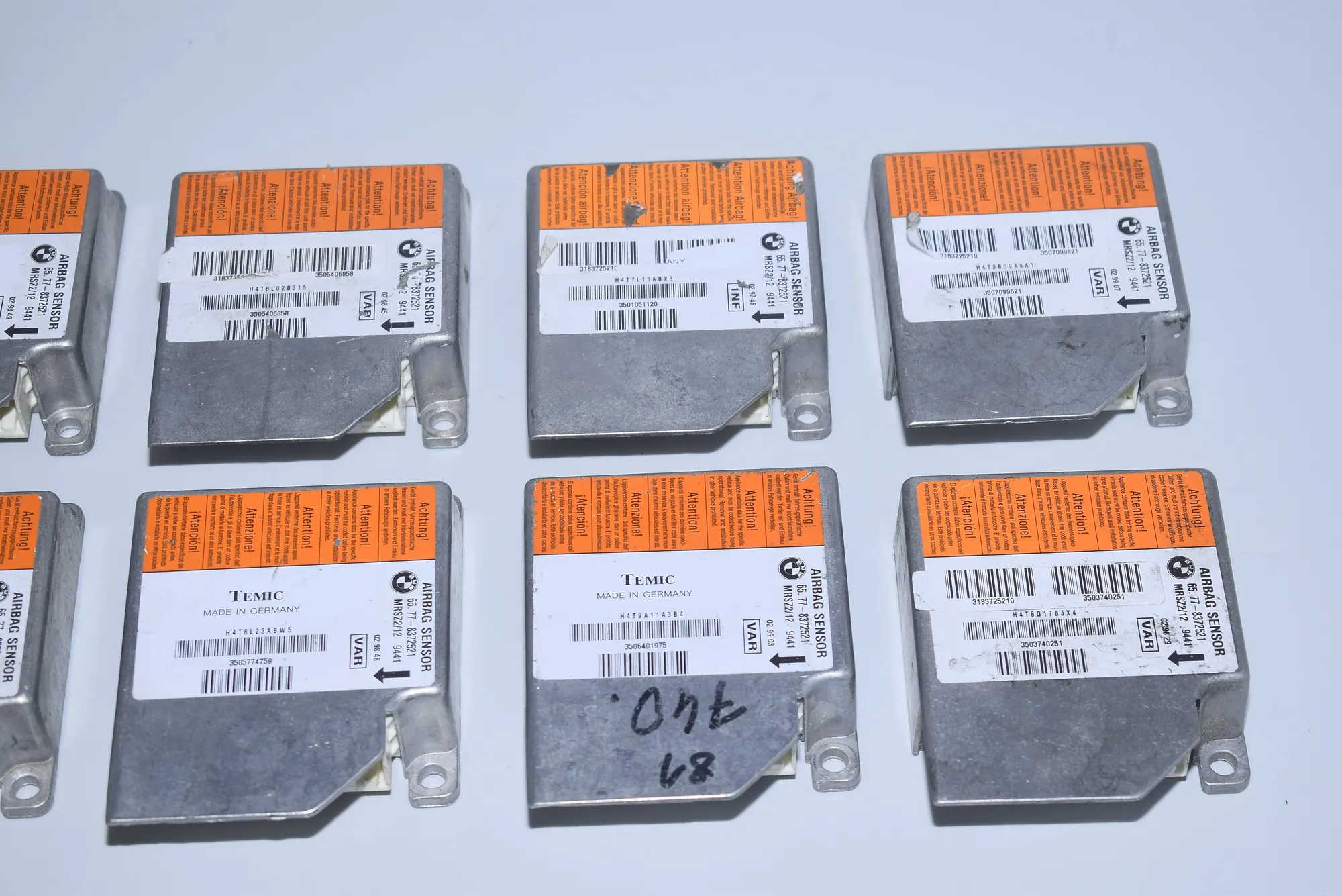 SRS Control Unit – OEM 8372521 · BMW 5 (E39) BMW 5 (E39) 2000 – 4