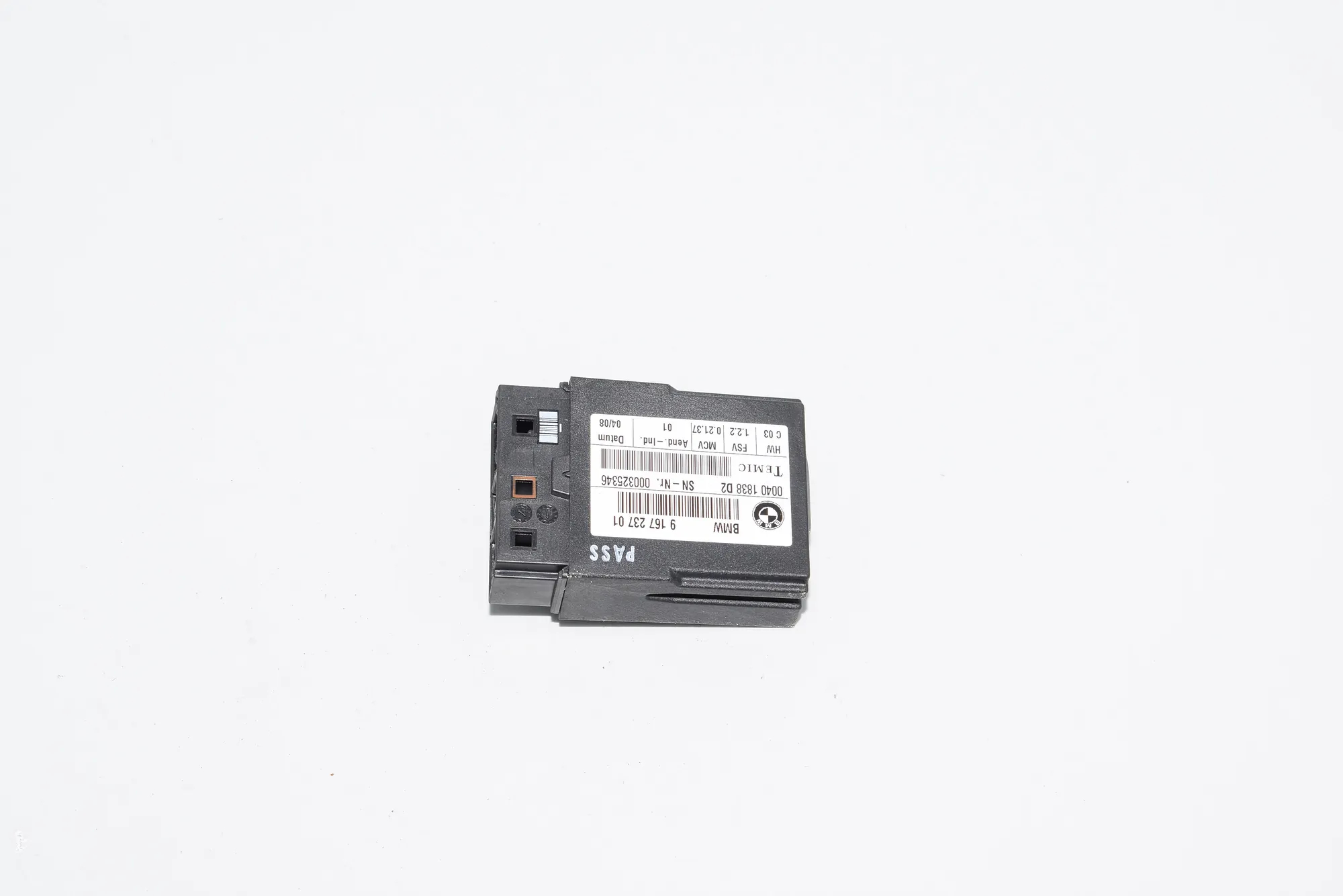 Other Control Units – OEM 9167237 · BMW 3 Coupe (E92) 330 d 2008 – 3