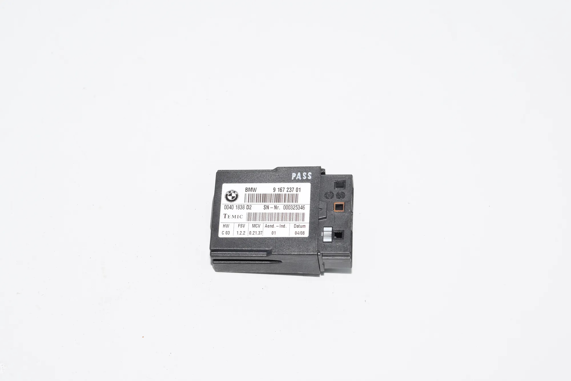 Other Control Units – OEM 9167237 · BMW 3 Coupe (E92) 330 d 2008