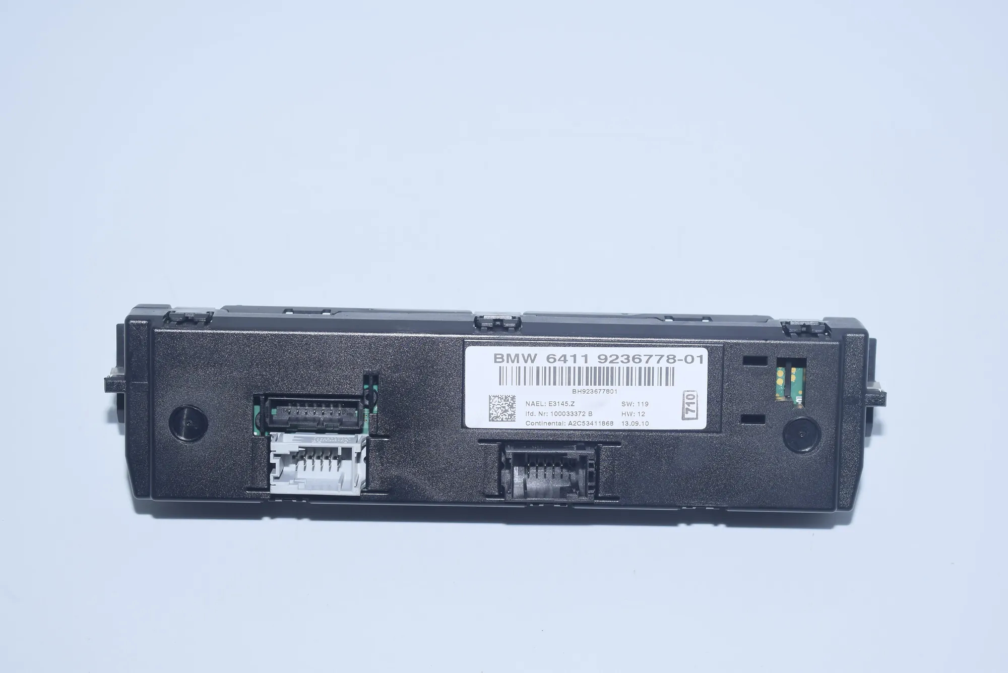 Climate Control Unit – OEM 9236778 · BMW 1 (E87) 116 d 2010