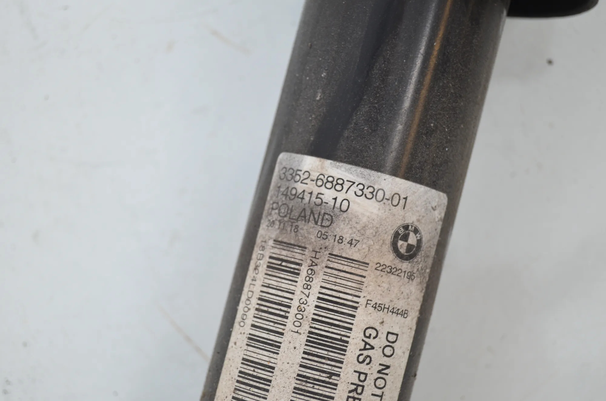 Rear Right Shock Absorber – OEM 6887330 · BMW 2 Gran Tourer (F46) 216 i 2018 – 4