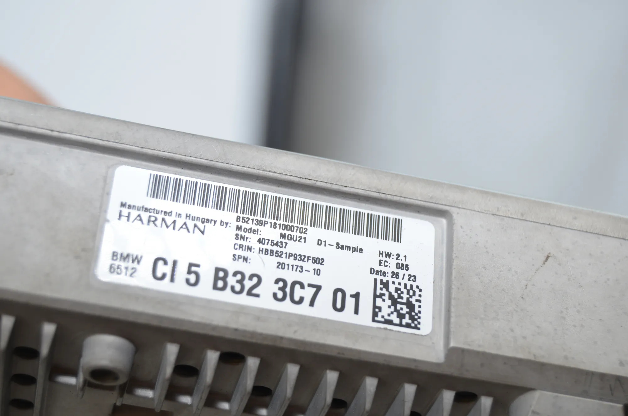 Navigation Control Unit – OEM 5A371C4 · BMW 3 Touring (G21) (2019 - -) 320 i 2023 – 7