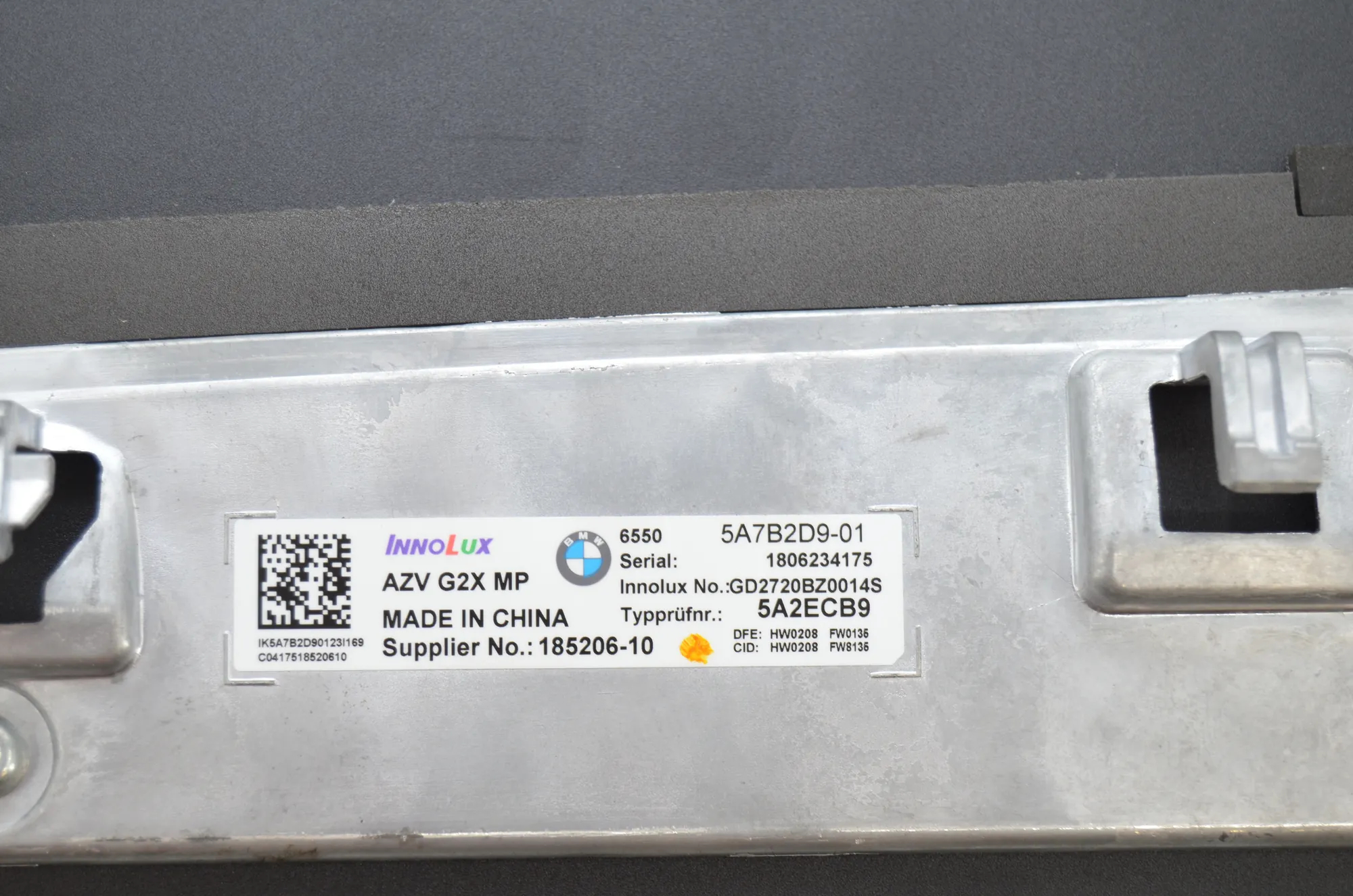 Navigation Screen Display – OEM 5A7B2D9 · BMW 3 Touring (G21) (2019 - -) 320 i 2023 – 4