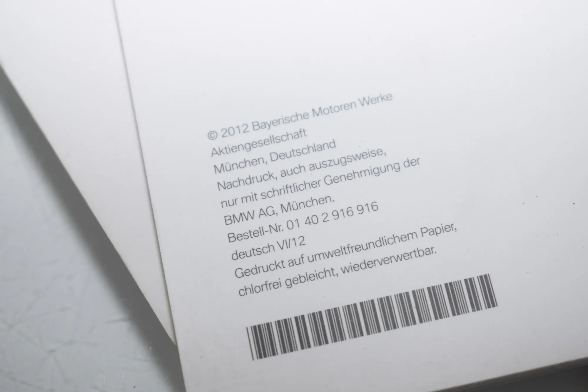 Manual Service Book – OEM 2903679 · BMW X3 (F25) xDrive 20 d 2012 – 5