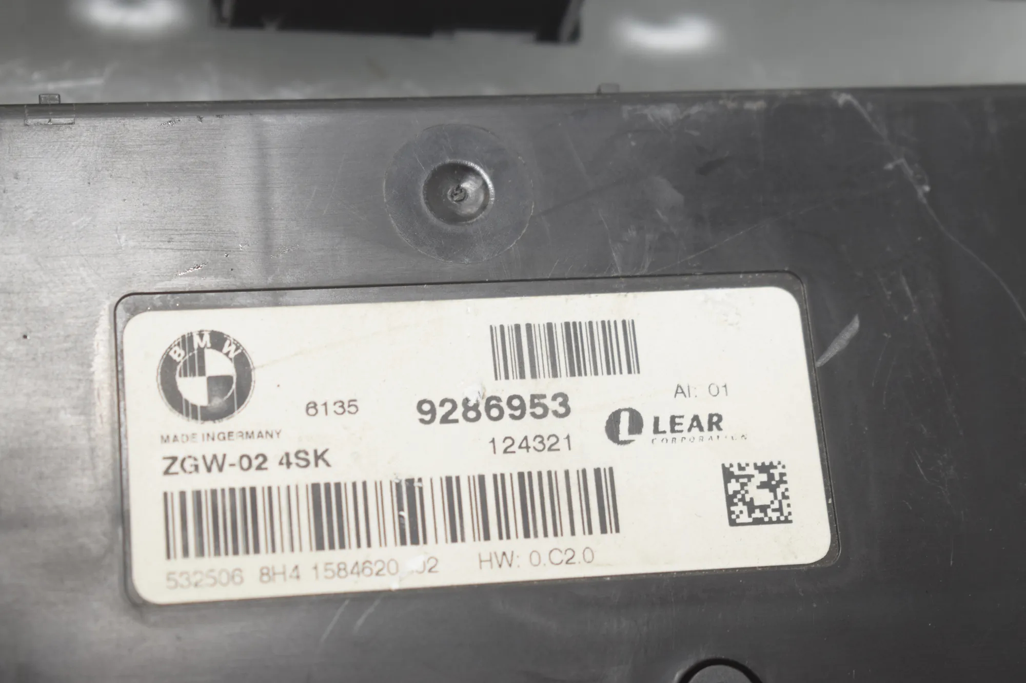 Other Control Units – OEM 9286953 · BMW X3 (F25) xDrive 20 d 2012 – 3