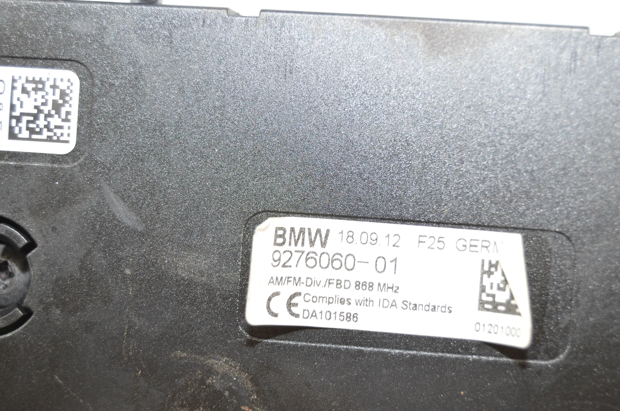 Antenna – OEM 9276060 · BMW X3 (F25) xDrive 20 d 2012 – 5