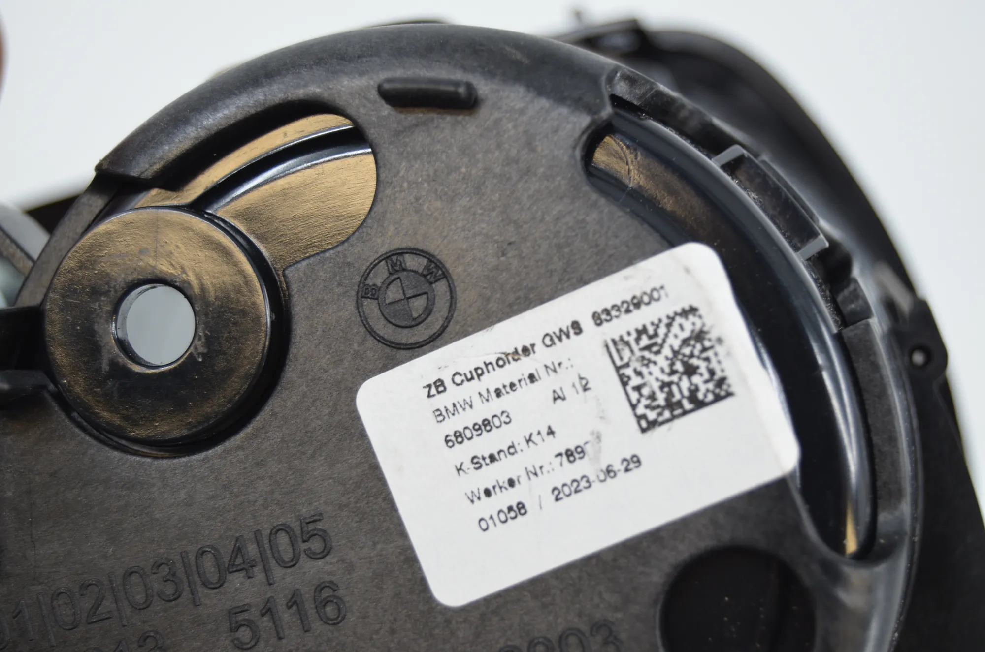 Cup Holder – OEM 6809803 · BMW 3 Touring (G21) (2019 - -) 320 i 2023 – 5