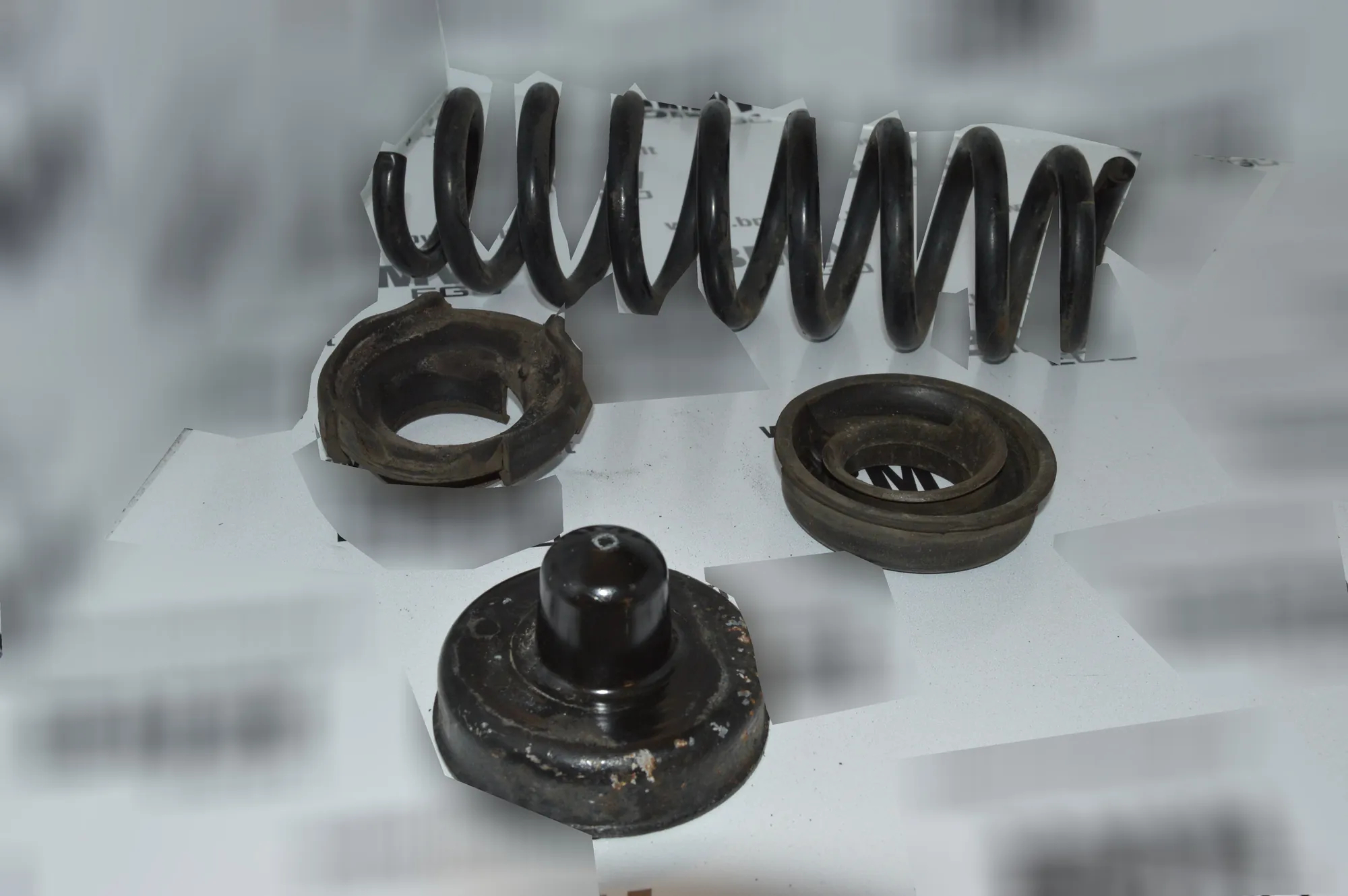 Rear Left Coil Spring – OEM 33536767343 · BMW 1 (E87) 118 d 2008 – 2
