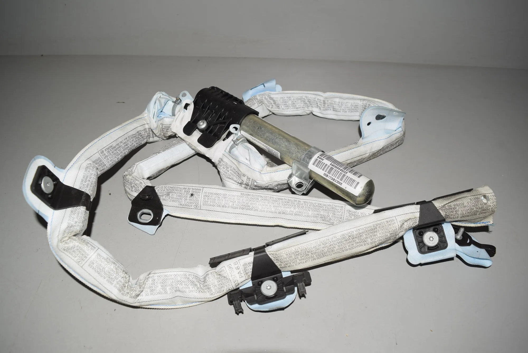 Left Side Roof Safety Curtain SRS – OEM 6966645 · BMW 3 (E90) 320 d 2005 – 2