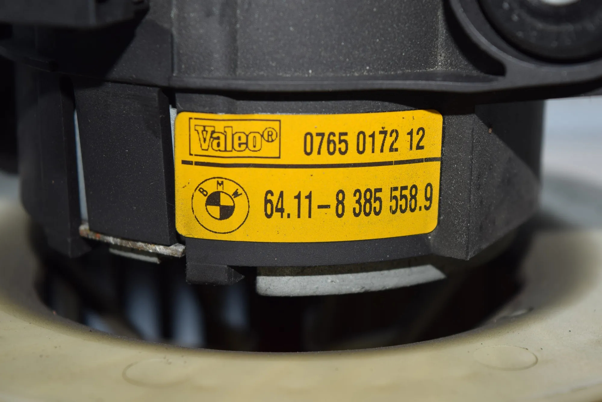 Heater Blower Fan – OEM 64118385558 · BMW 5 Touring (E39) 530 i 2000 – 2