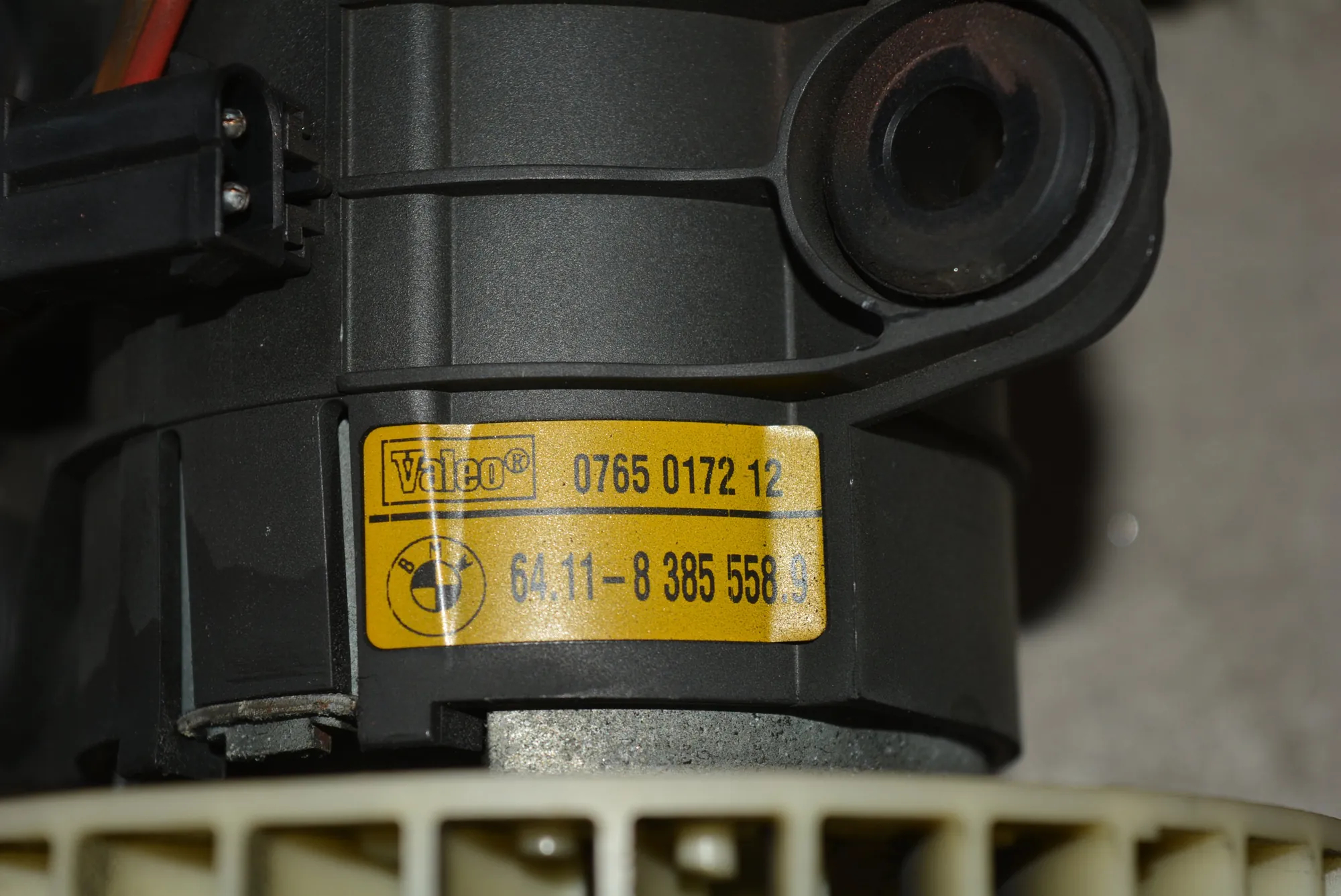 Heater Blower Fan – OEM 8385558 · BMW 5 (E39) 520 i 2001 – 3
