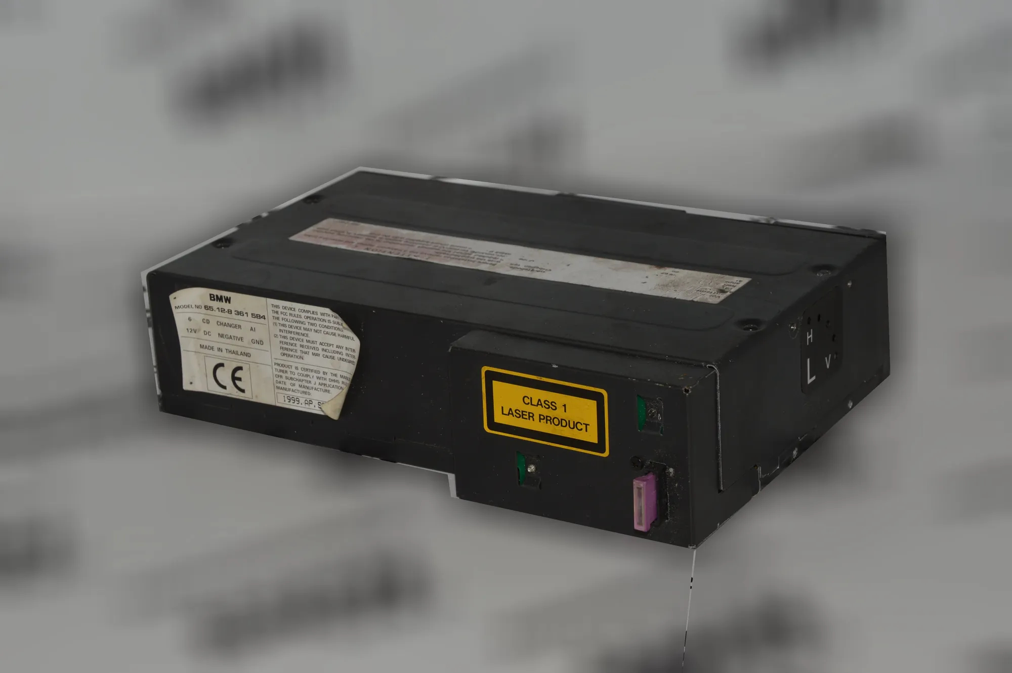 CD Changer – OEM 8361584 · BMW 5 (E39) 530 d 1999 – 3