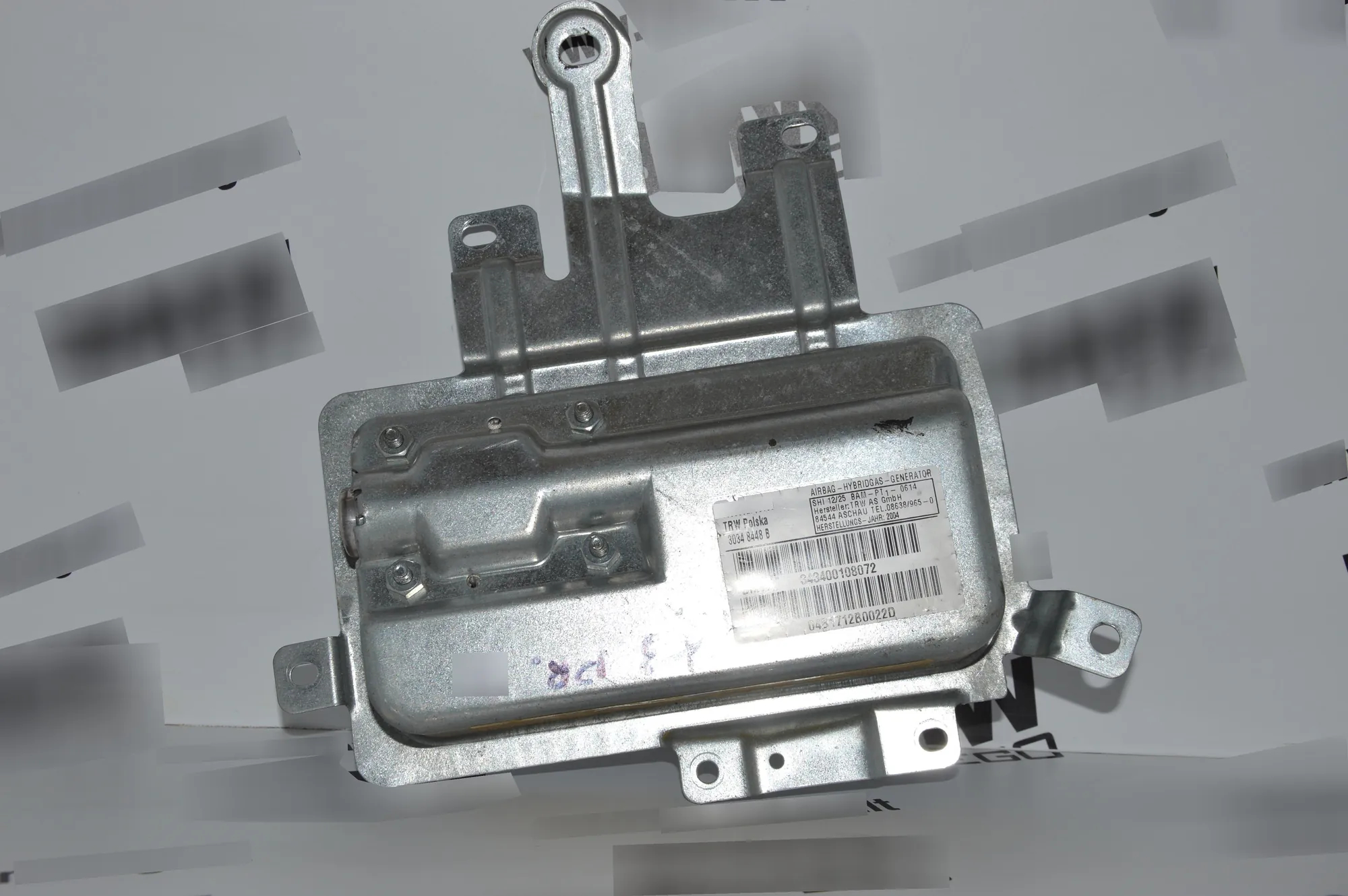 Front Right Door Safety Bag SRS – OEM 3400108 · BMW X3 (E83) 3.0 d 2005 – 2