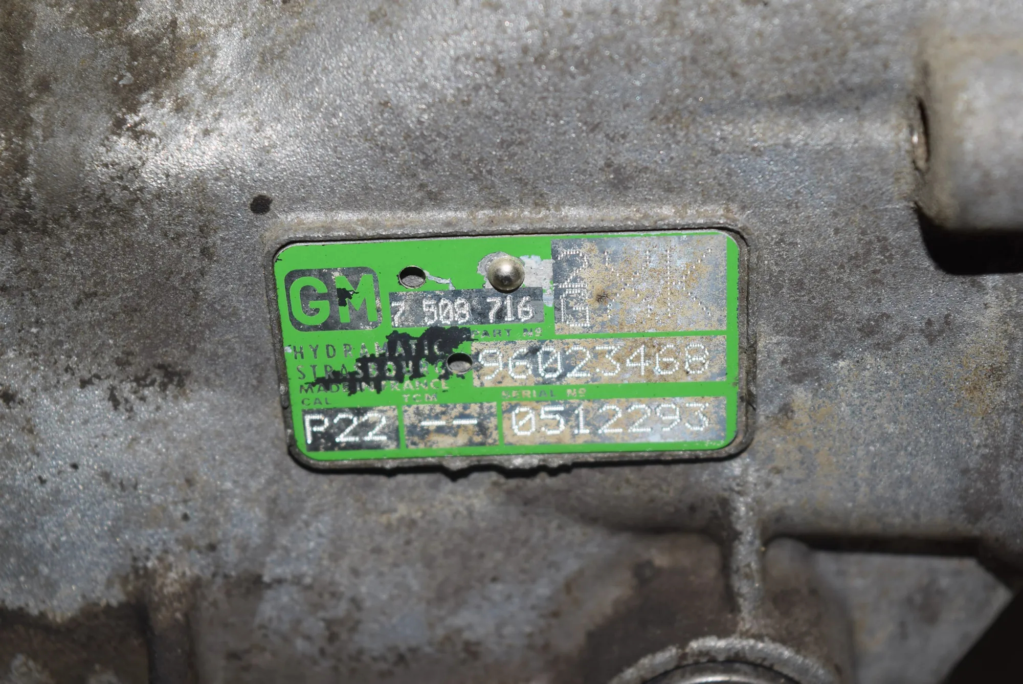 Gearbox – OEM 7508716 · BMW 3 Cabrio (E46) BMW 3 Cabrio (E46) 318 Ci 2002 – 5