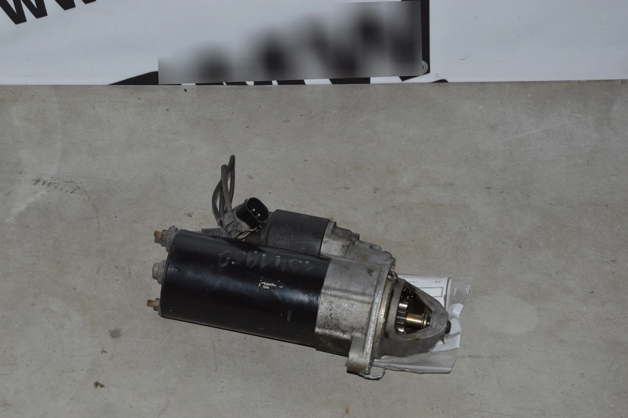 Starter Motor – OEM 729982 · BMW 5 (E39) 535 i 2000 – 5