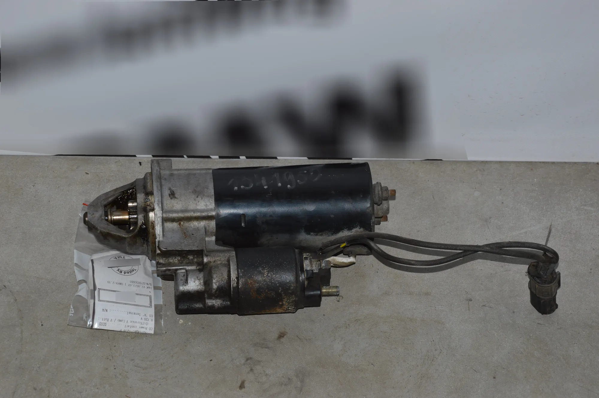 Starter Motor – OEM 729982 · BMW 5 (E39) 535 i 2000