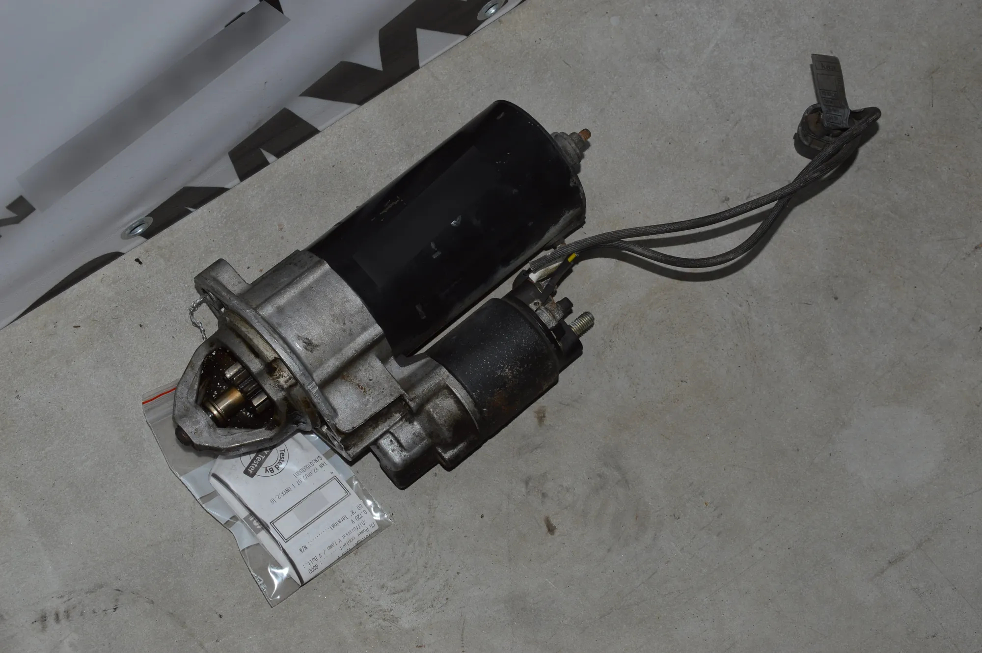 Starter Motor – OEM 729982 · BMW 5 (E39) 535 i 2000 – 3