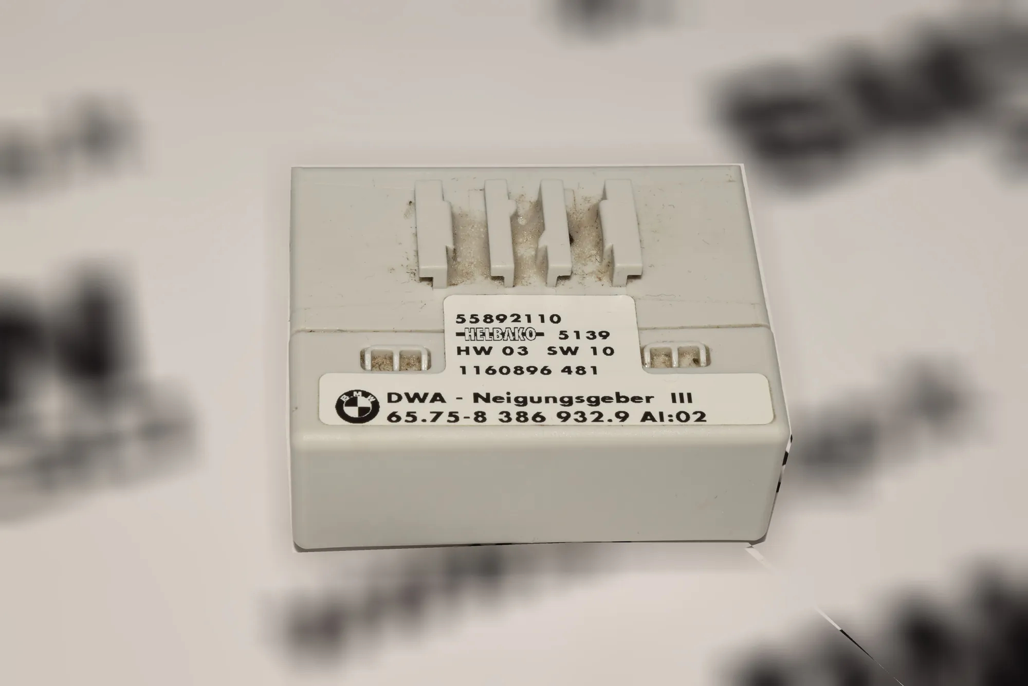 Other Control Units – OEM 8386932 · BMW 5 (E39) 530 d 2001