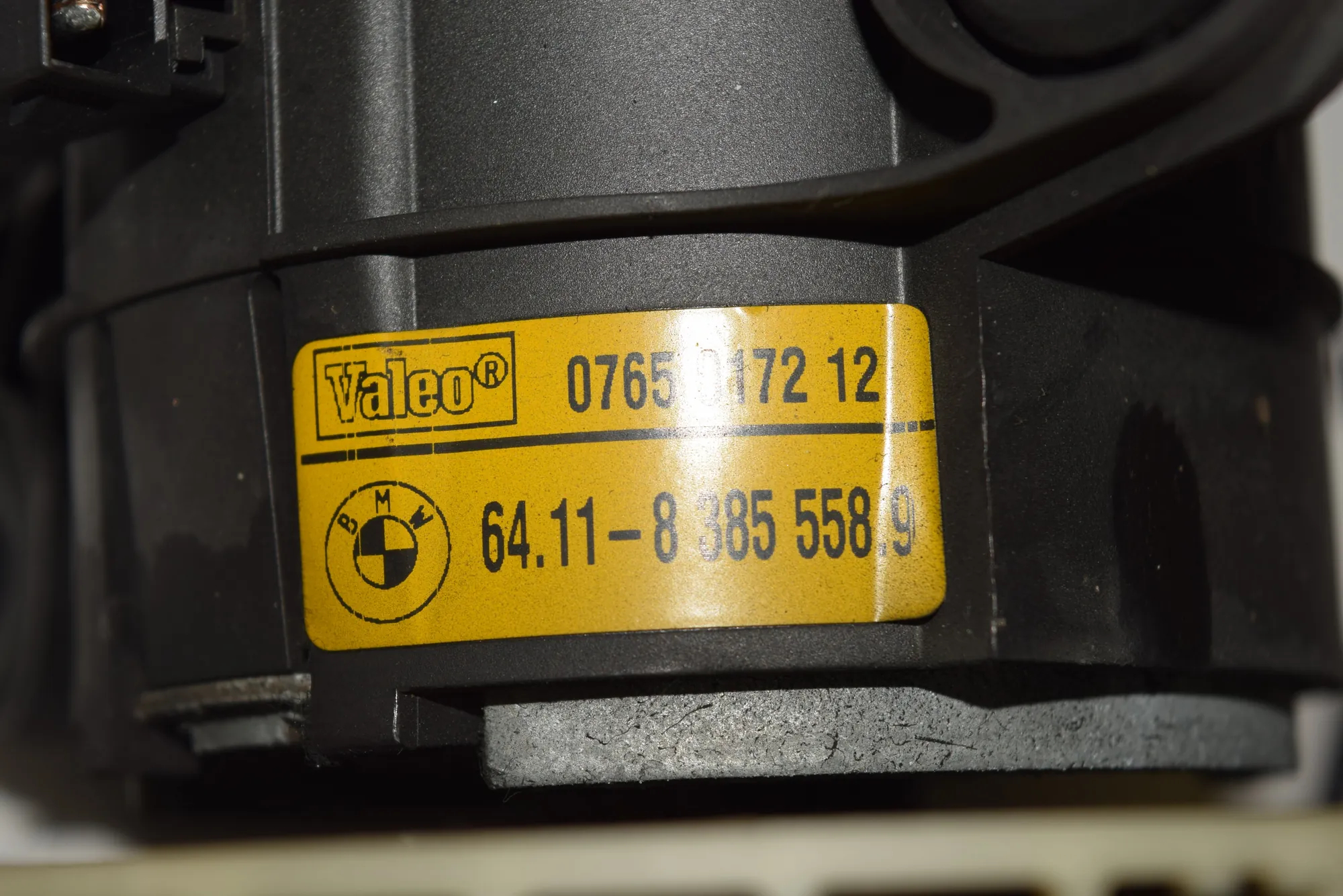 Heater Blower Fan – OEM 8385558 · BMW 5 (E39) 530 d 2001 – 3