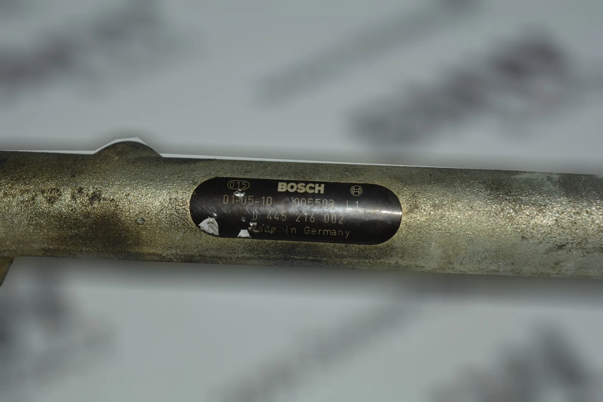 Fuel Rail – OEM BOSCH0445216002 · BMW 5 (E39) 525 d 2001 – 3