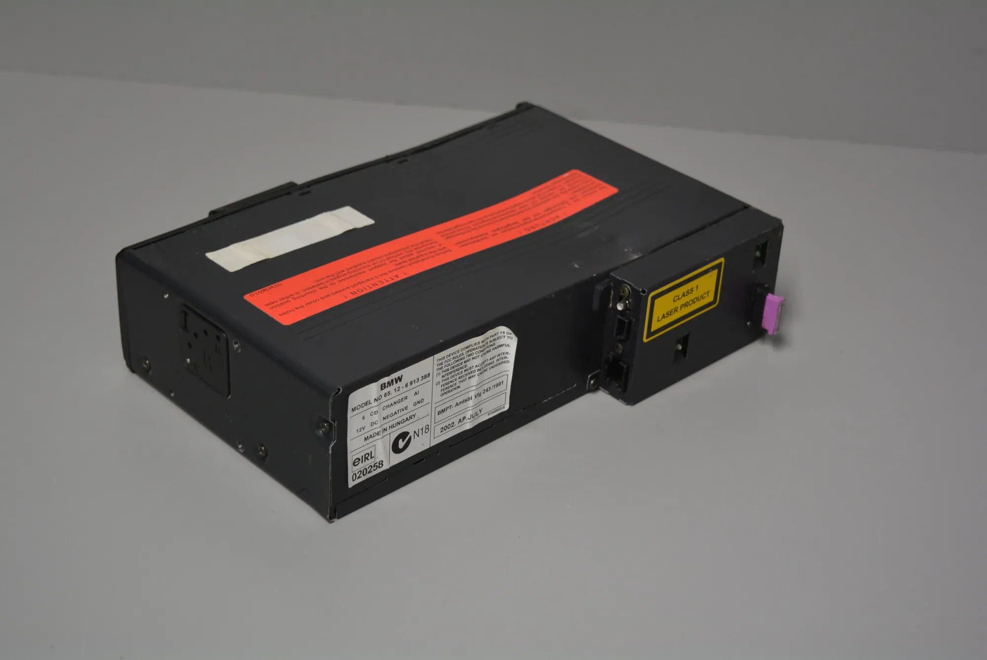 CD Changer – OEM 6913388 · BMW 5 Touring (E39) 530 d 2002 – 4