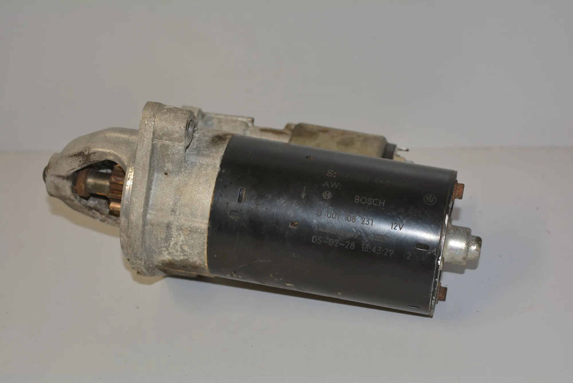 Starter Motor – OEM 7501668 · BMW X5 (E53) 3.0 i 2003 – 4