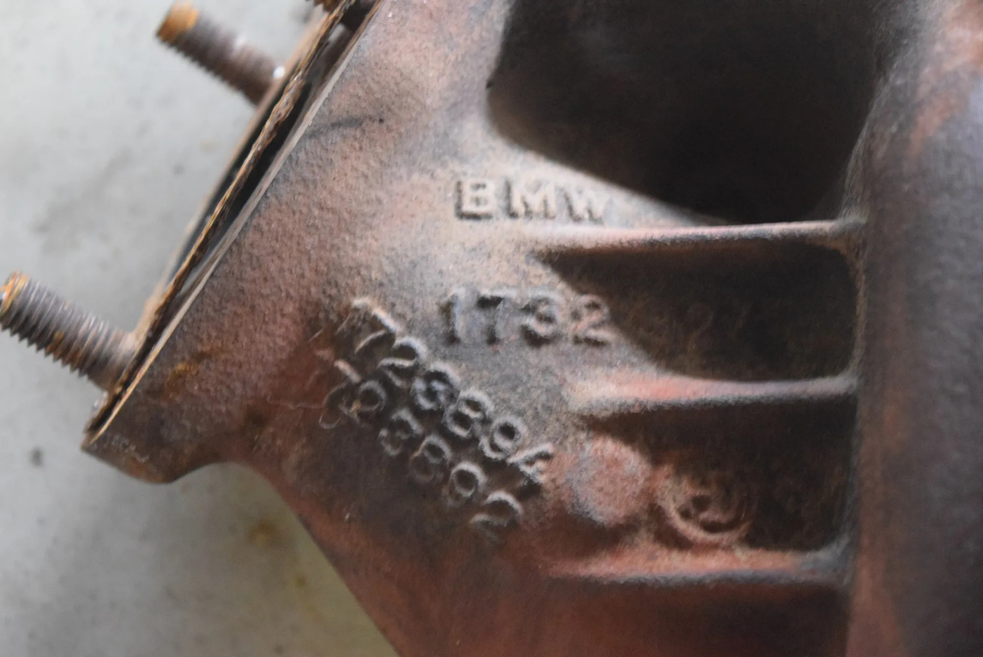 Exhaust Manifold – OEM 1732924 · BMW 3 (E46) BMW 3 (E46) 318 i 2000 – 4