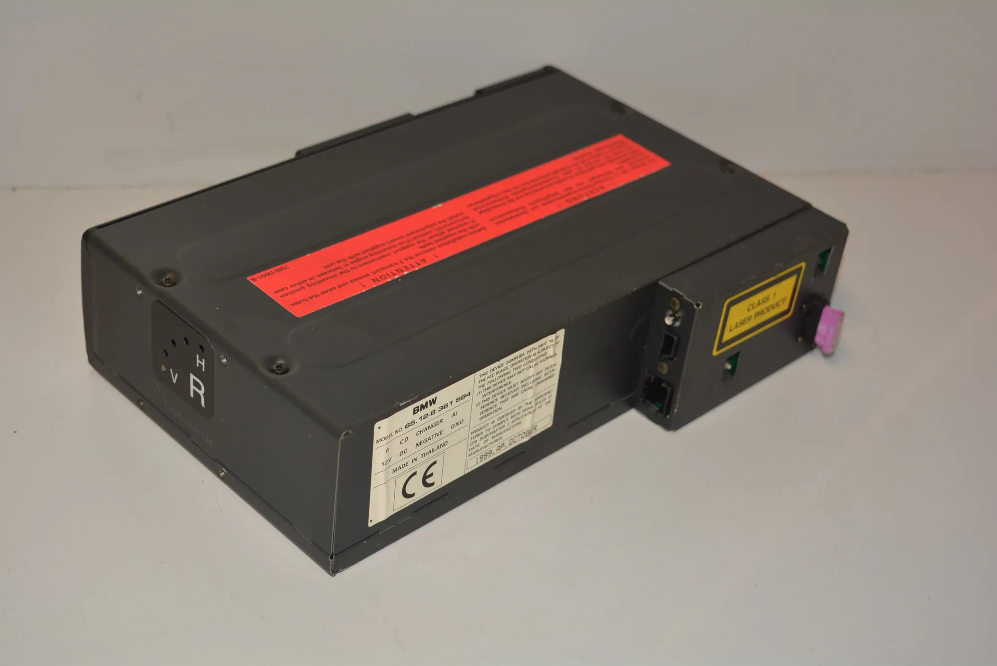 CD Changer – OEM 8361584 · BMW 5 Touring (E39) 530 d 2000 – 3