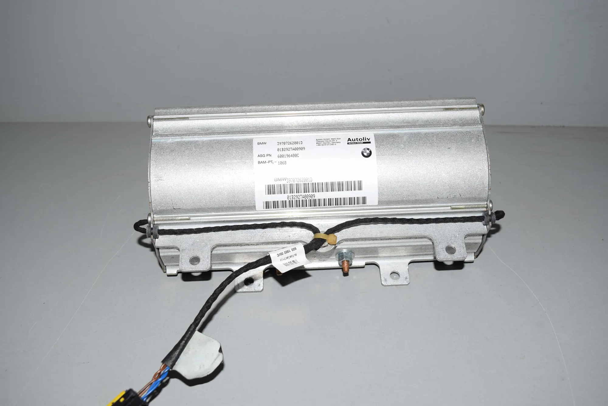 Dashboard Safety Bag SRS – OEM 7262001 · BMW 7 (E65, E66, E67) BMW 7 (E65, E66, E67) 735 i, Li 2001 – 3