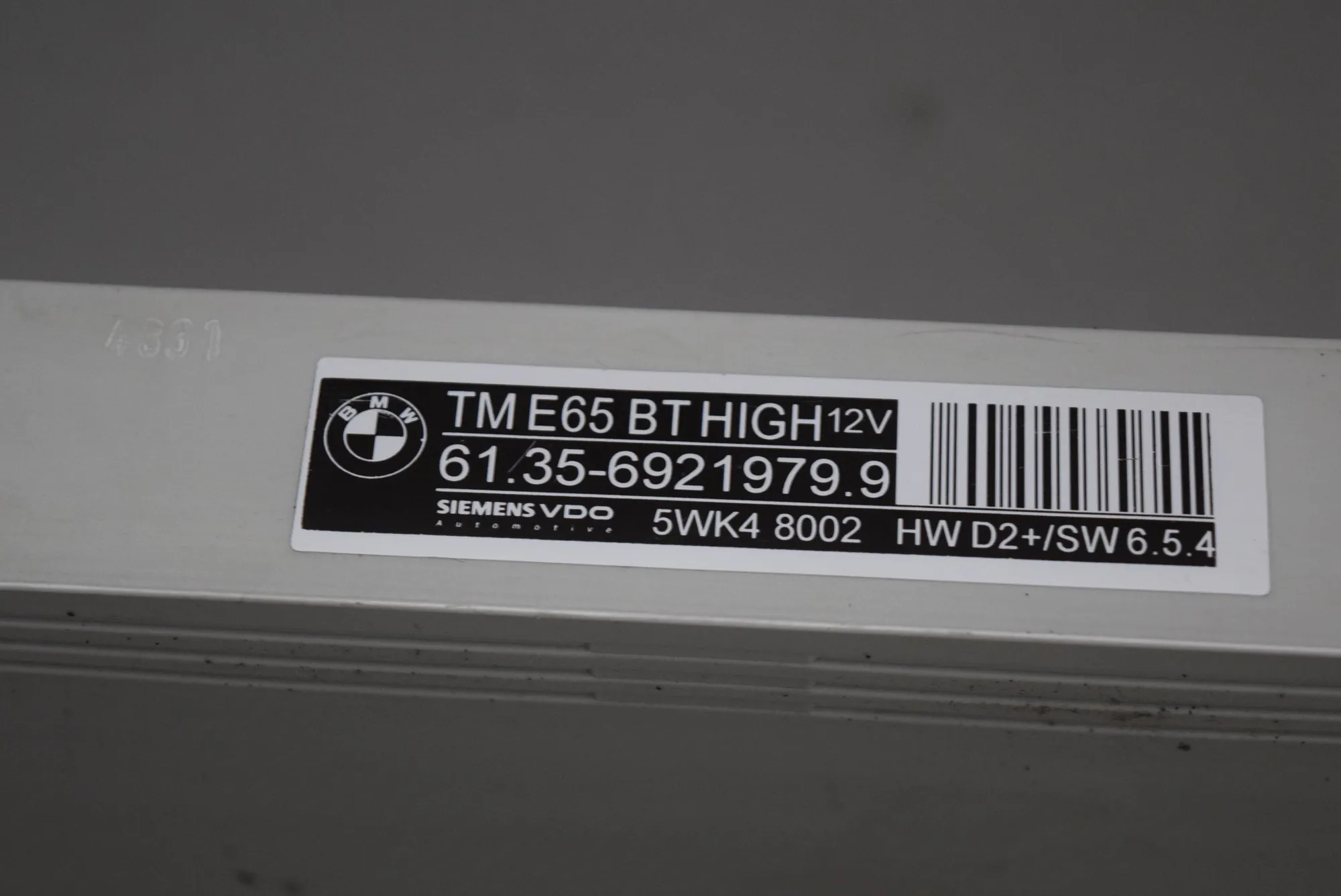 Front Left Door Control Unit – OEM 6921979 · BMW 7 (E65, E66, E67) BMW 7 (E65, E66, E67) 735 i, Li 2001 – 3