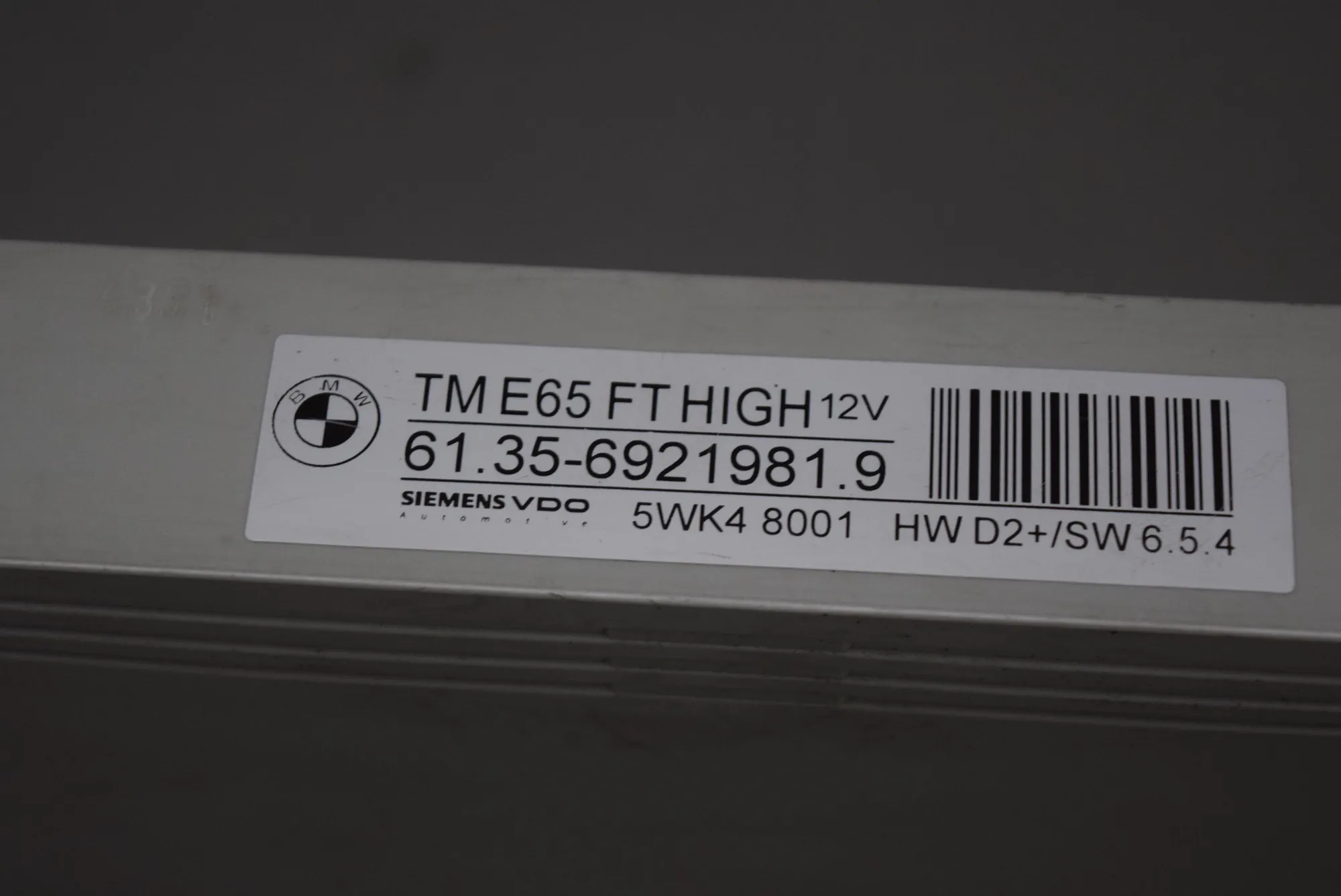 Front Right Door Control Unit – OEM 6921981 · BMW 7 (E65, E66, E67) BMW 7 (E65, E66, E67) 735 i, Li 2001 – 3