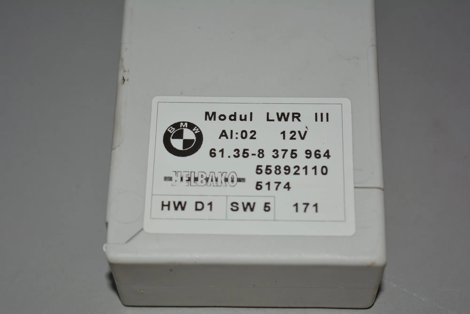 Other Control Units – OEM 61358375964 · BMW X5 (E53) 4.4 i 2001 – 3