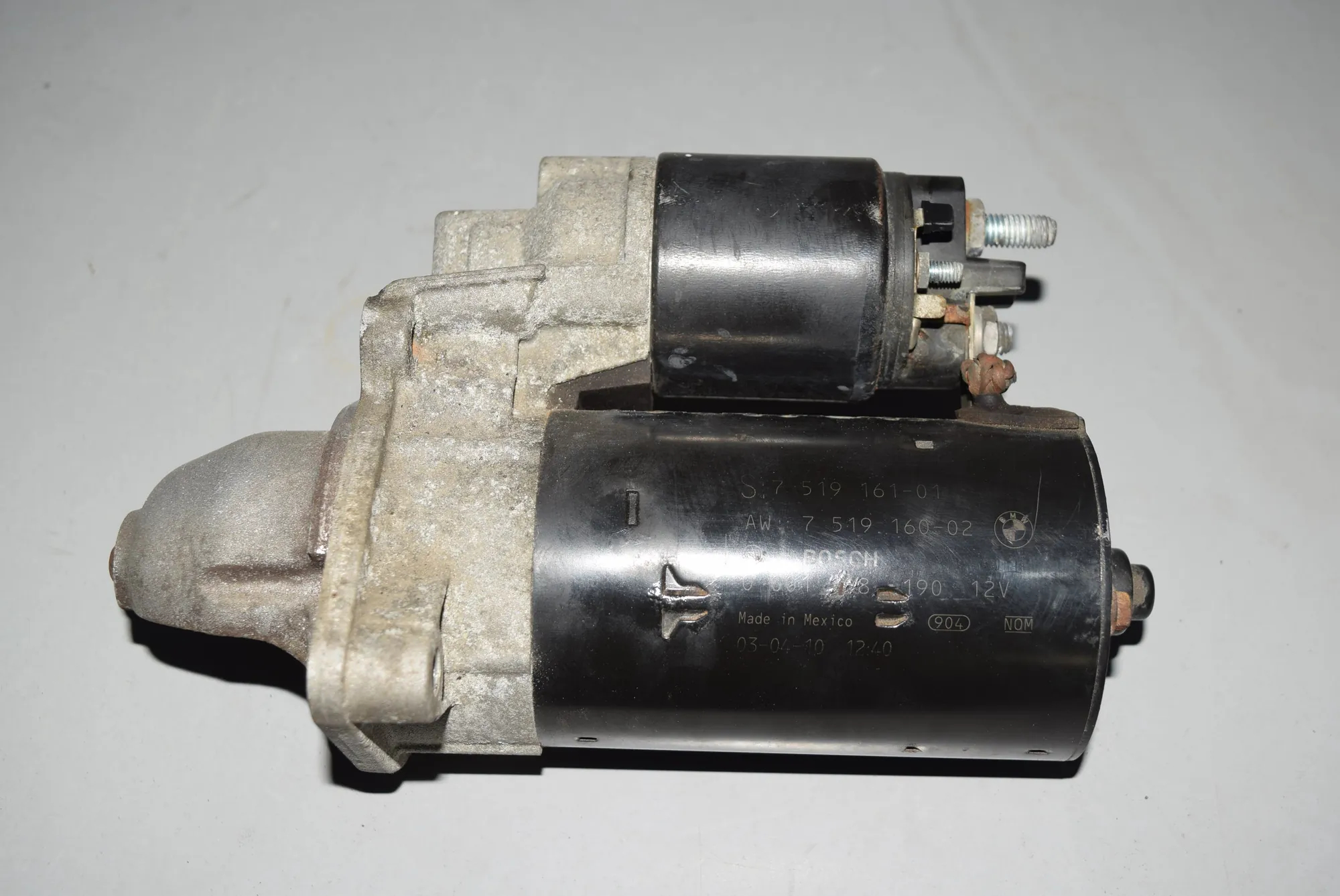 Starter Motor – OEM 7519160 · BMW X5 (E53) 2005 – 4