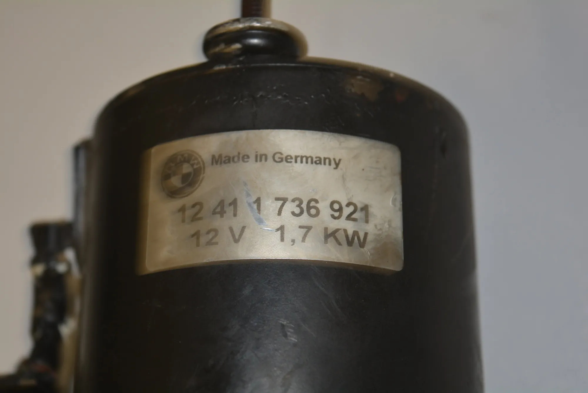 Starter Motor – OEM 1736921 · BMW X5 (E53) 4.6 is 2003 – 2