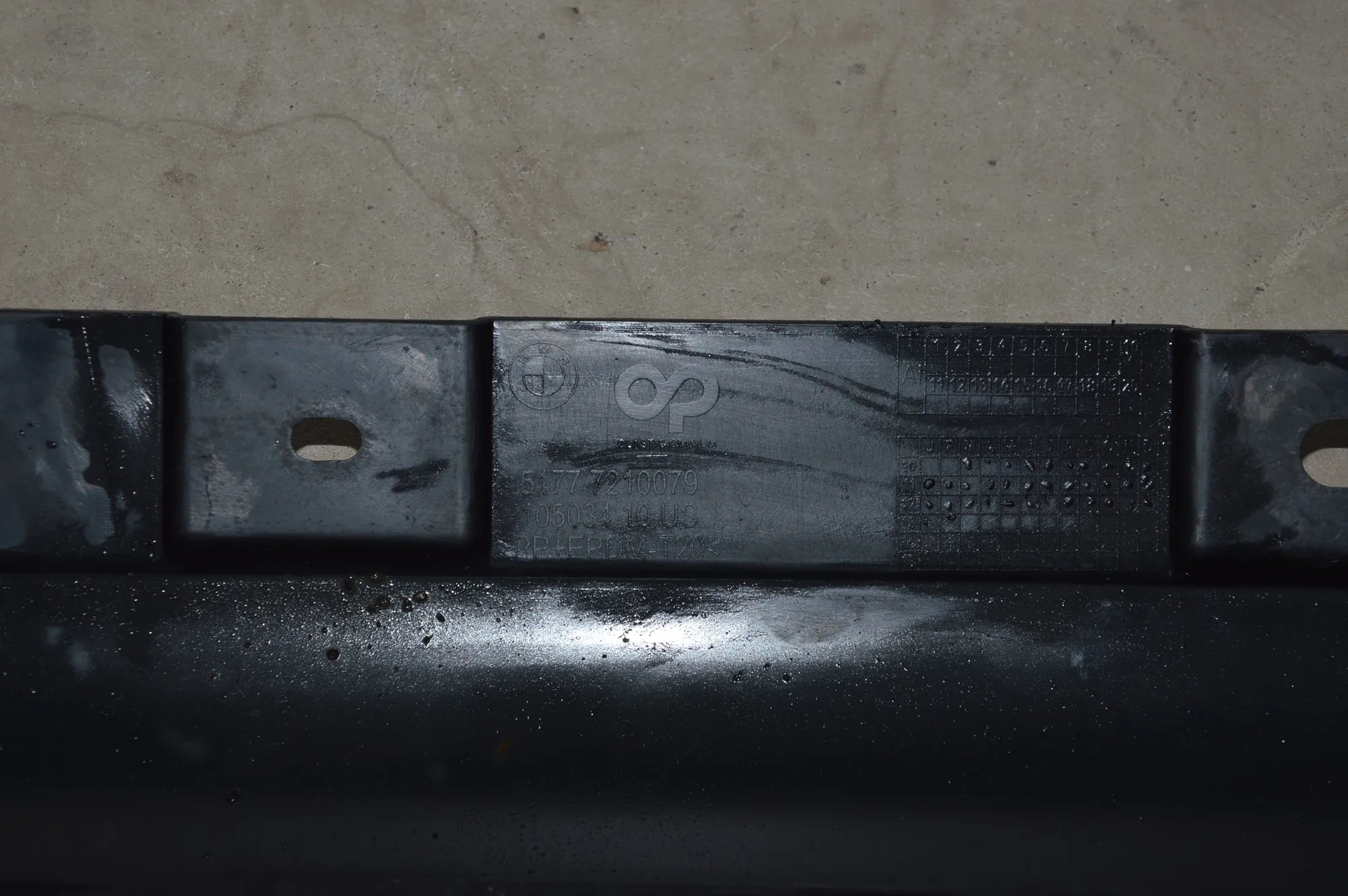 Left Side Plastic Sideskirt Cover – OEM 51777210079 · BMW X3 (F25) xDrive 20 d 2013 – 2